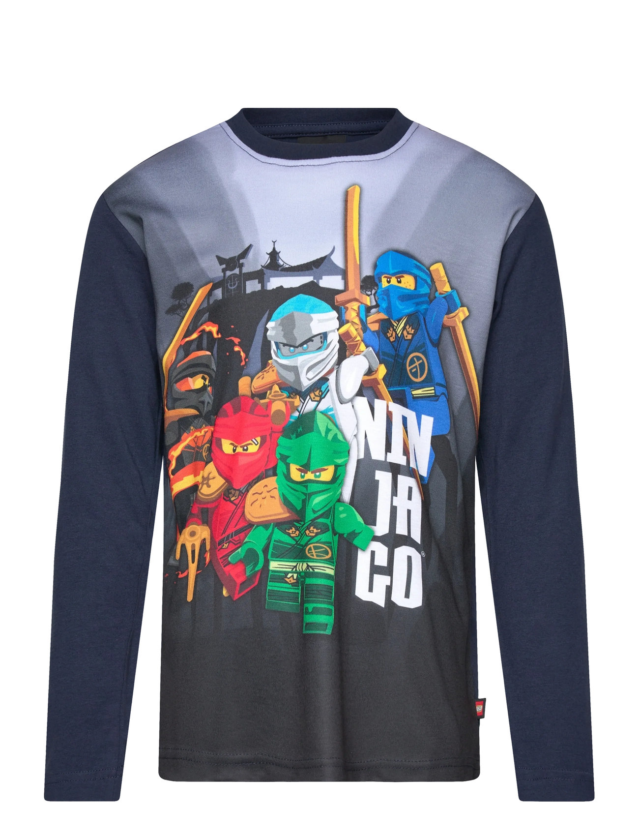 LEGO kidswear Lwtaffy 707 - T-Shirt L/S, 152, Navy, Skjorter > Langærmede Shirts, Børn