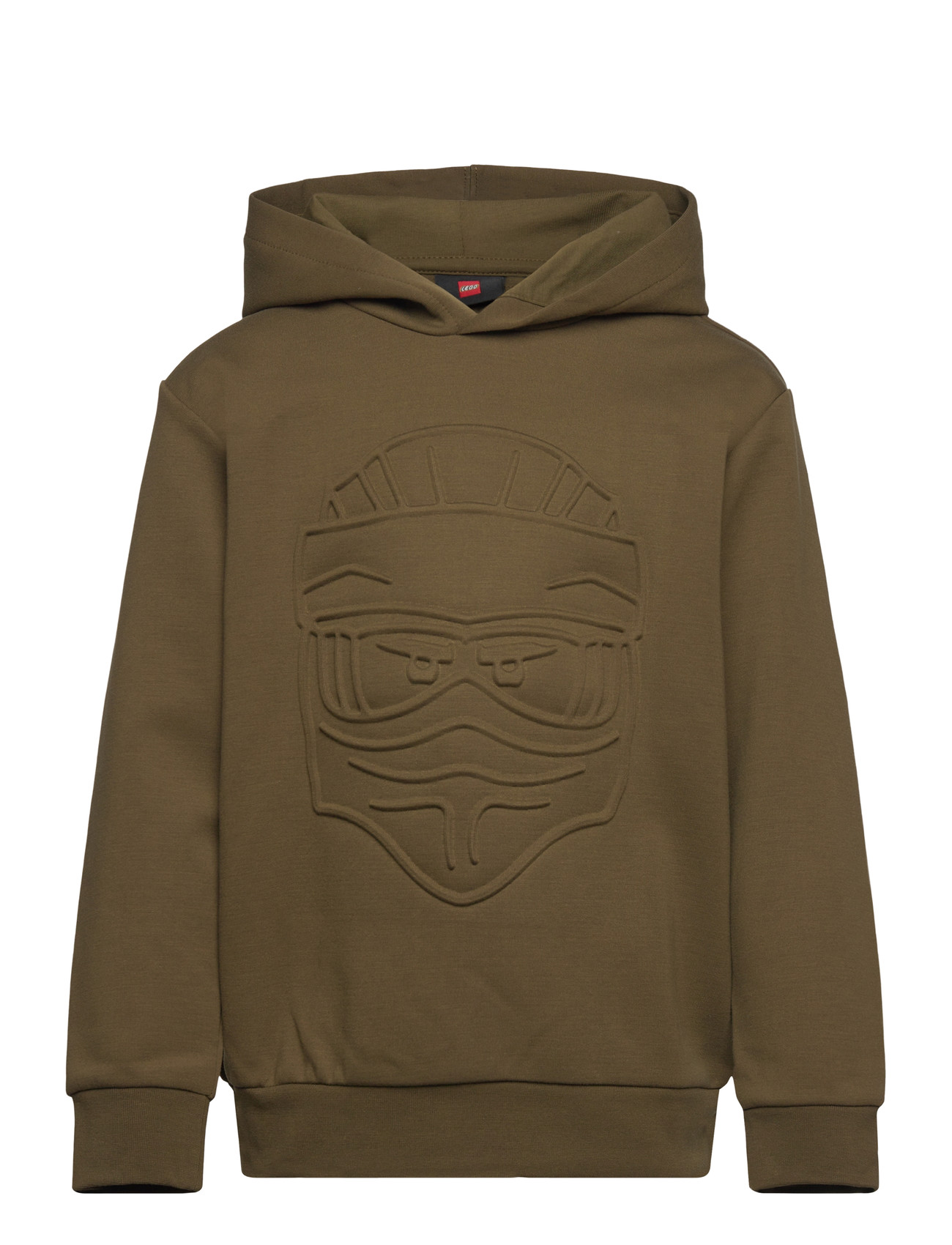 LEGO KinderWEAR Lwsaku 702 -Hooded Sweatshirt. Khaki - 146 - Kinder