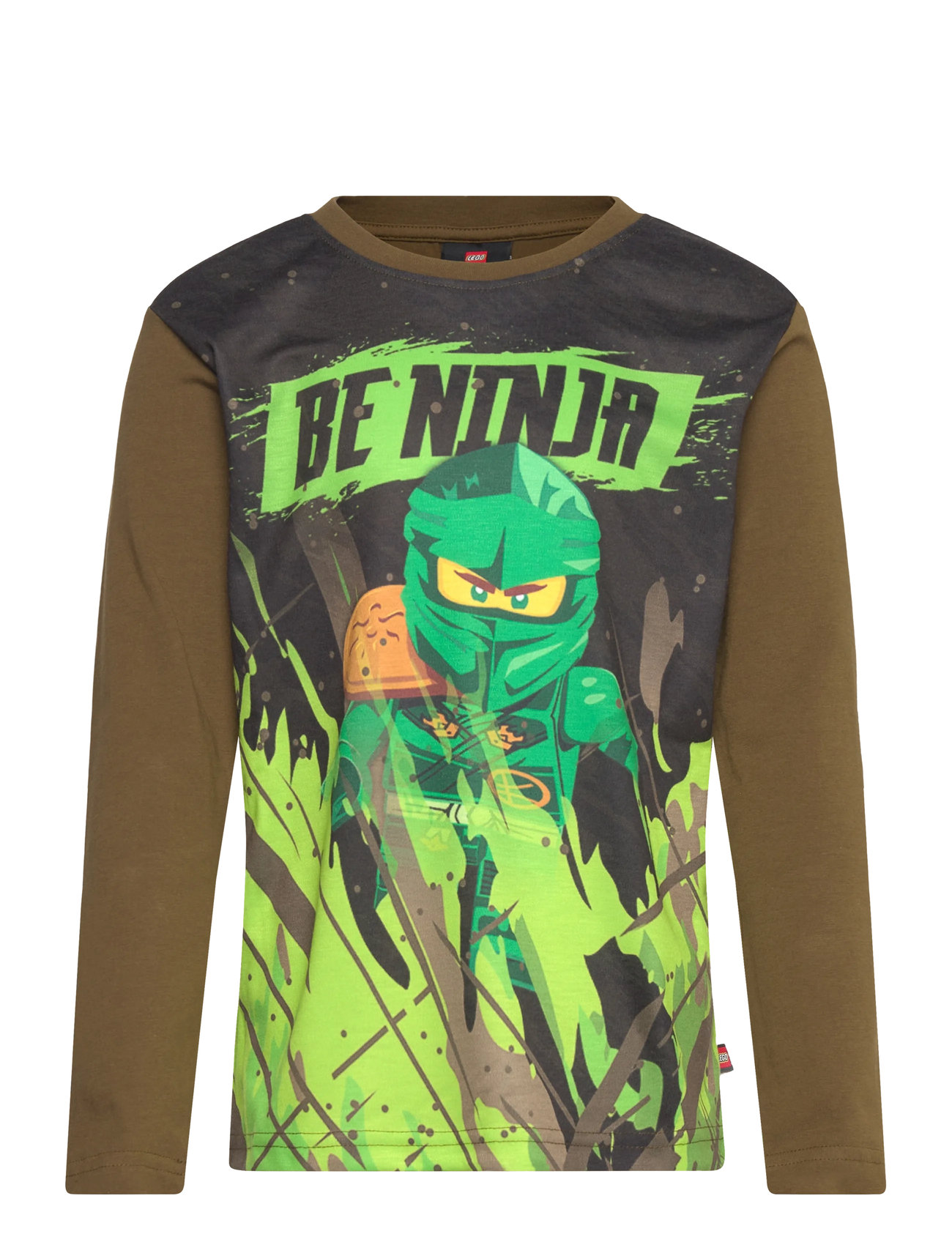 LEGO kidswear Lwtaffy 702 - T-Shirt L/S, 134, Green, Skjorter > Langærmede Shirts, Børn