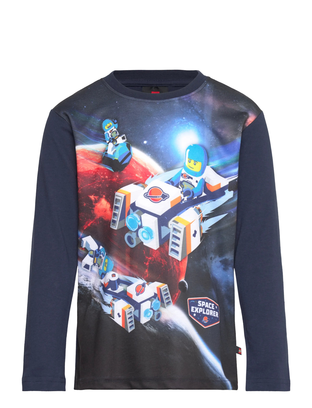 LEGO kidswear Lwtaffy 709 - T-Shirt L/S, 122, Navy, Skjorter > Langærmede Shirts, Børn