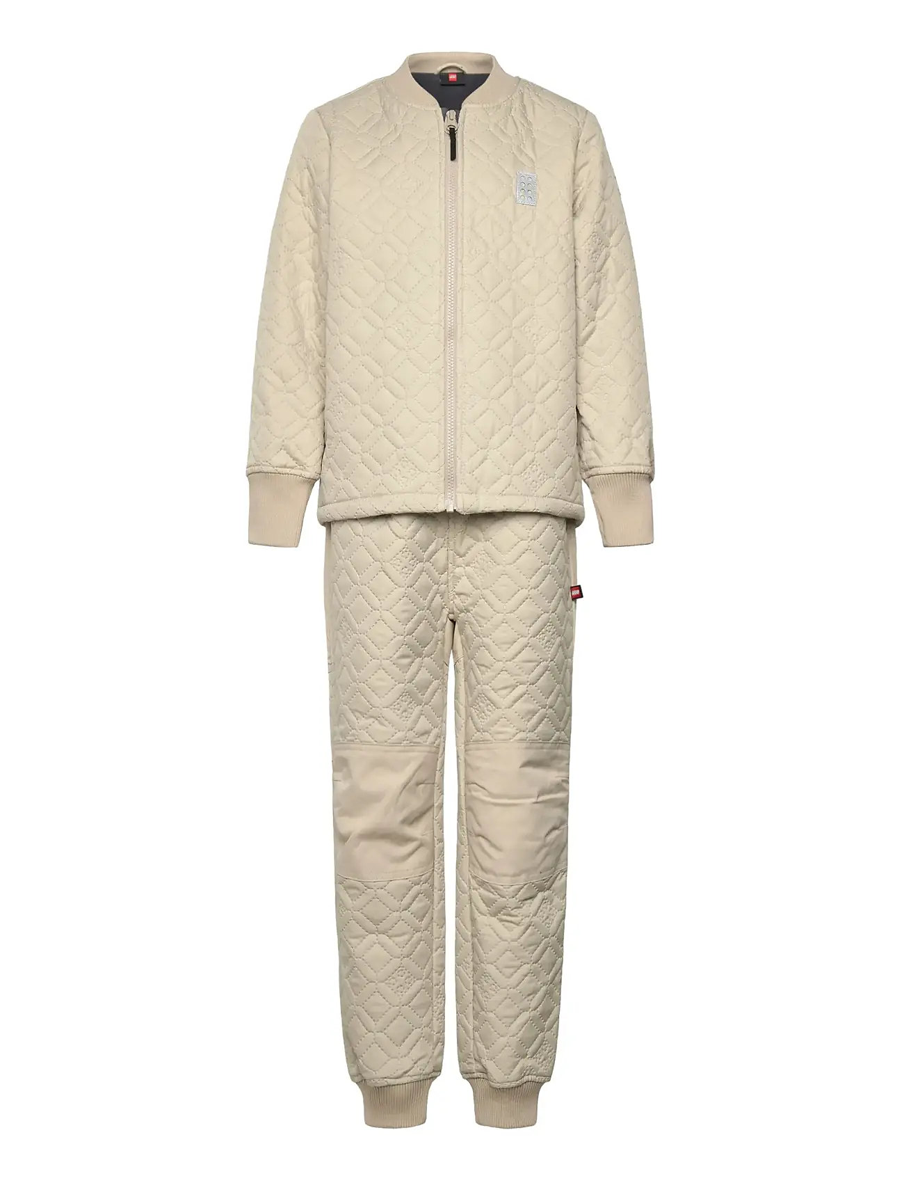 LEGO kidswear Lwsaku 612 - Thermo Set, 140, Cream, Termo-Yttertøj > Termo-Sæt, Børn