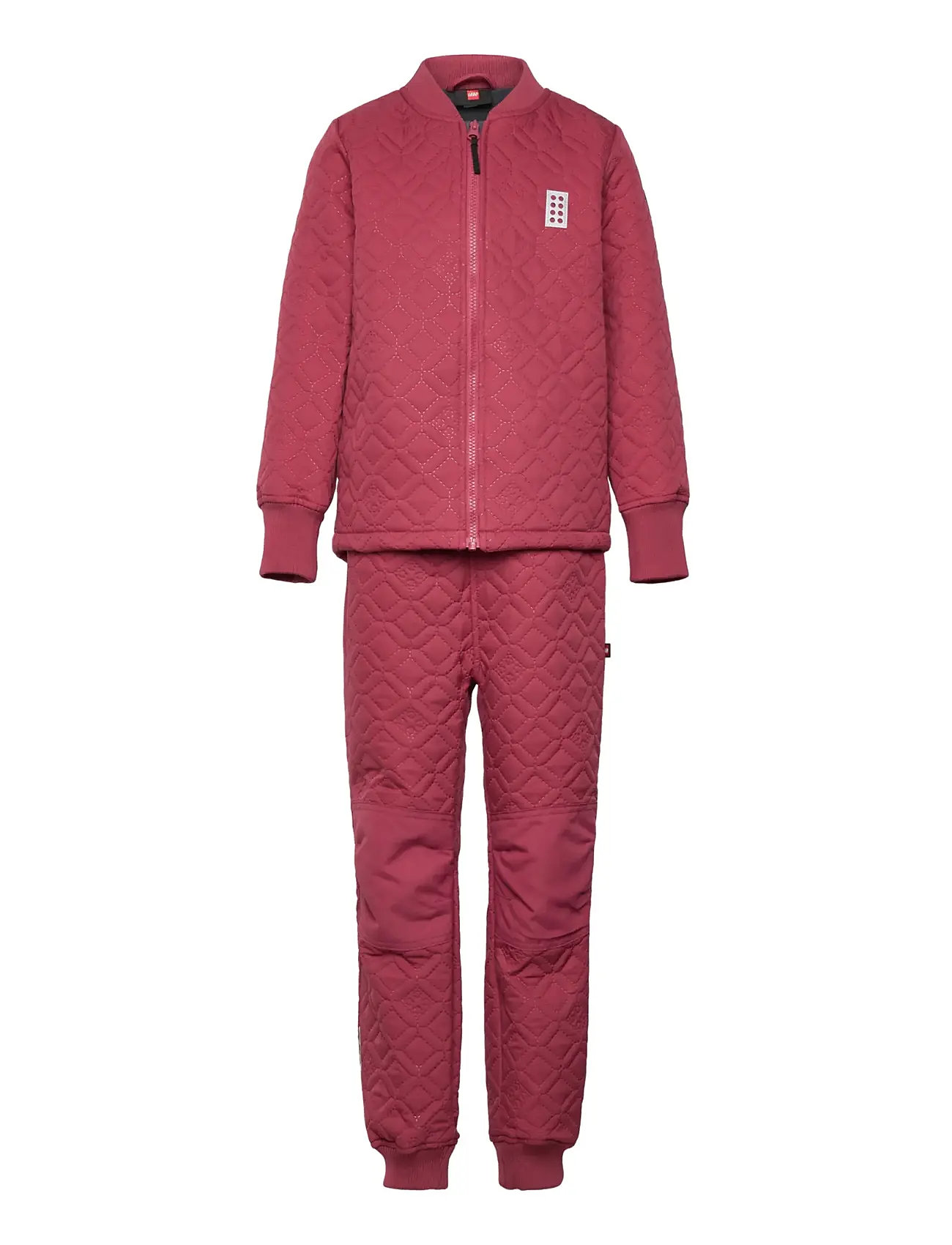 LEGO kidswear Lwsaku 612 - Thermo Set, 92, Red, Termo-Yttertøj > Termo-Sæt, Børn