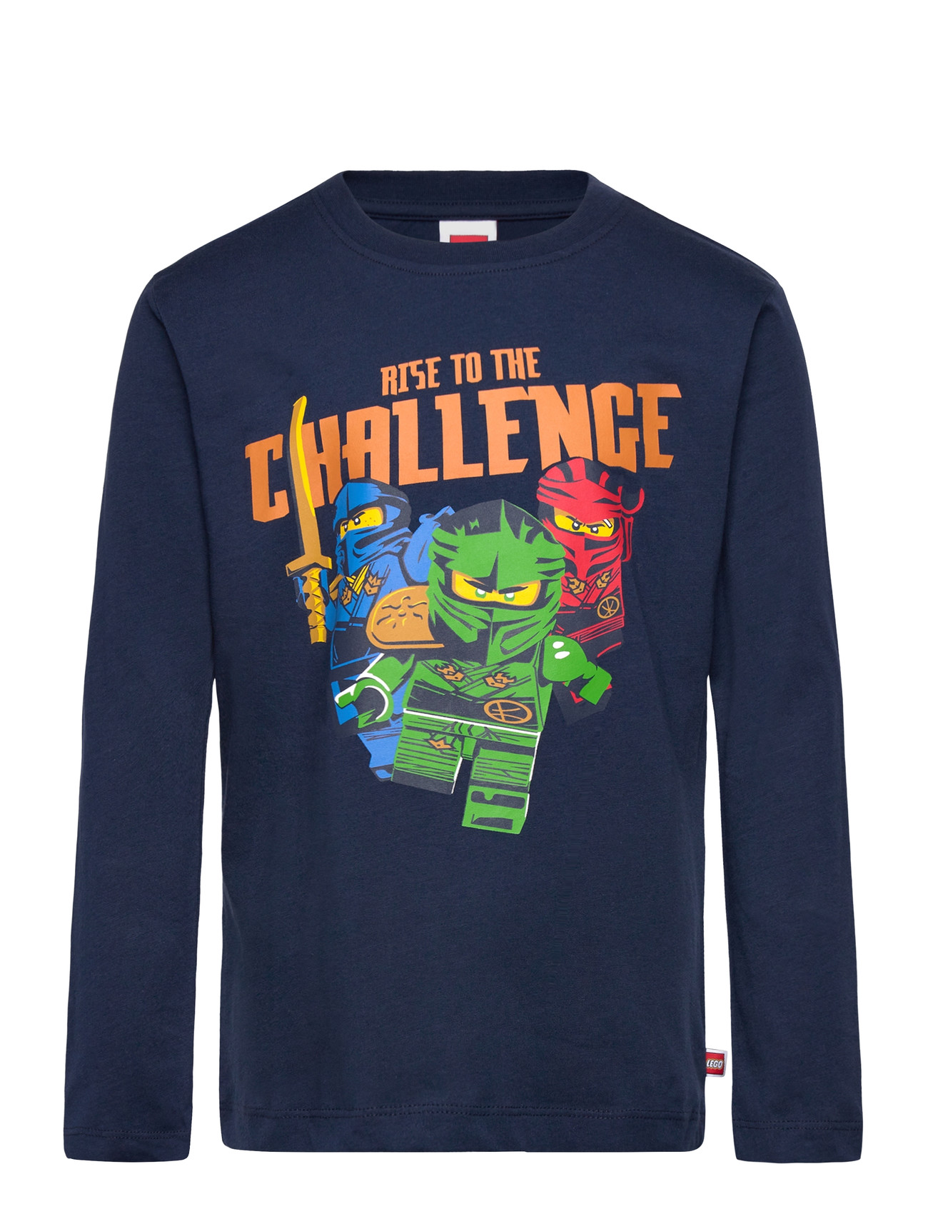 LEGO kidswear Lwtaj 100 - T-Shirt L/S, 146, Navy, Skjorter > Langærmede Shirts, Børn