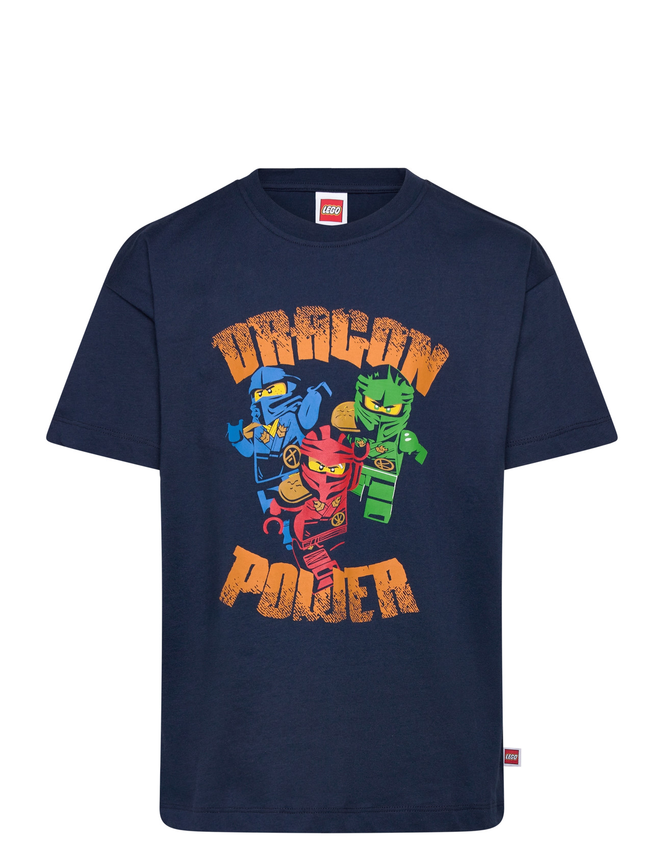 LEGO kidswear Lwtaj 105 - T-Shirt S/S, 146, Navy, Skjorter > Kortærmede Shirts, Børn