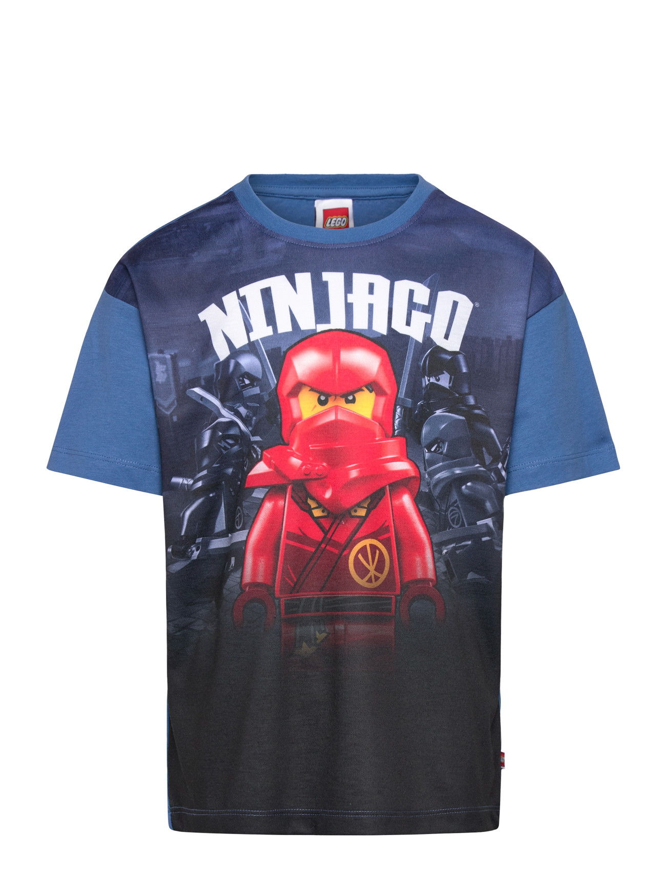 LEGO kidswear Lwtaj 104 - T-Shirt S/S, 104, Blue, Skjorter > Kortærmede Shirts, Børn
