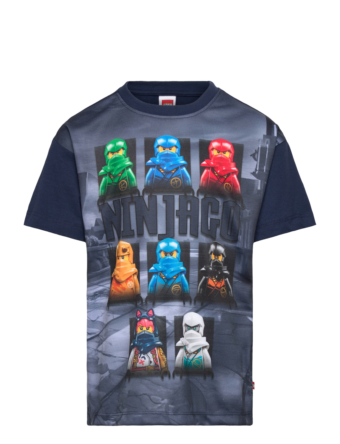 LEGO kidswear Lwtaj 107 - T-Shirt S/S, 146, Navy, Skjorter > Kortærmede Shirts, Børn