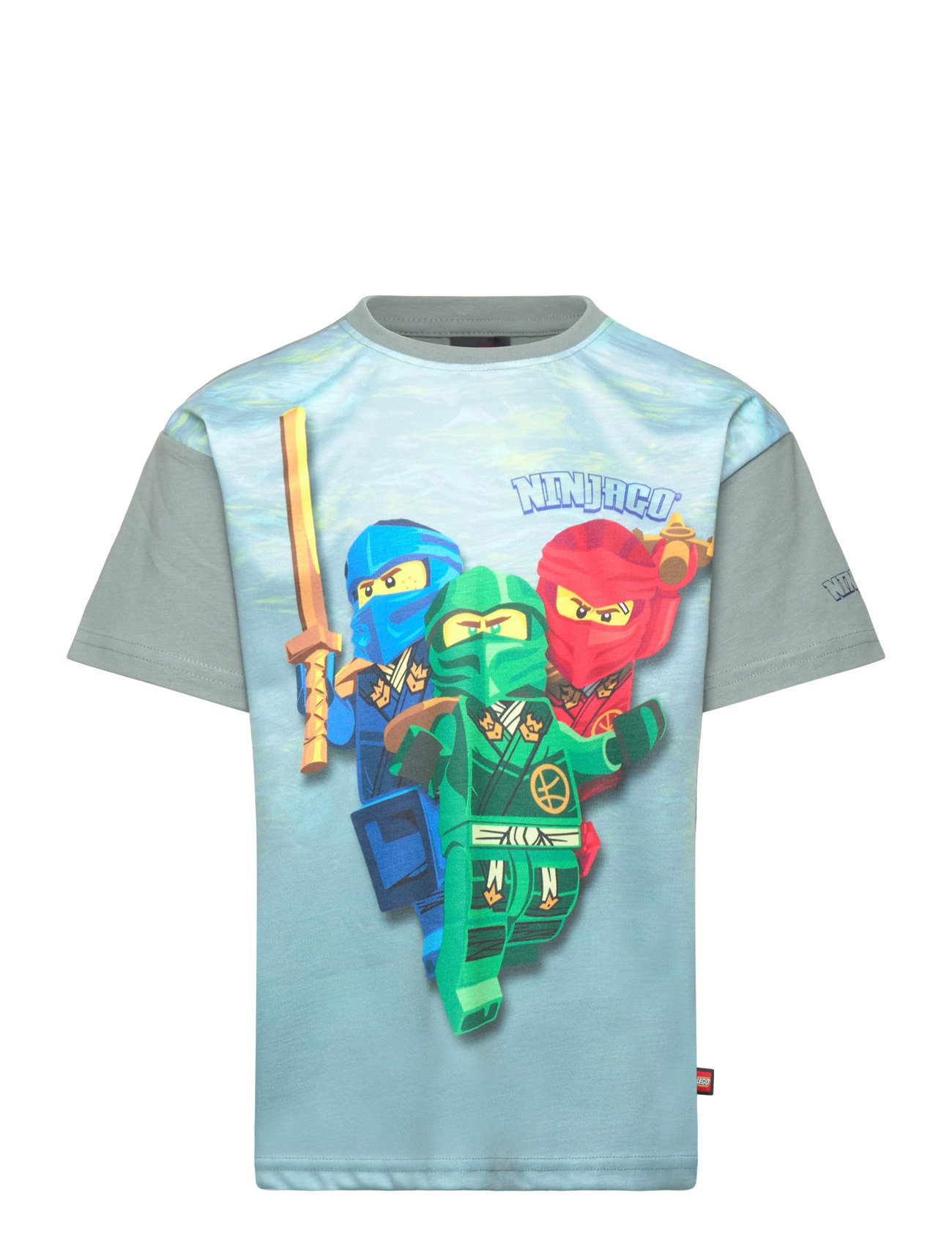 LEGO kidswear Lwtaffy 309 - T-Shirt S/S, 104, Grey, Skjorter > Kortærmede Shirts, Børn