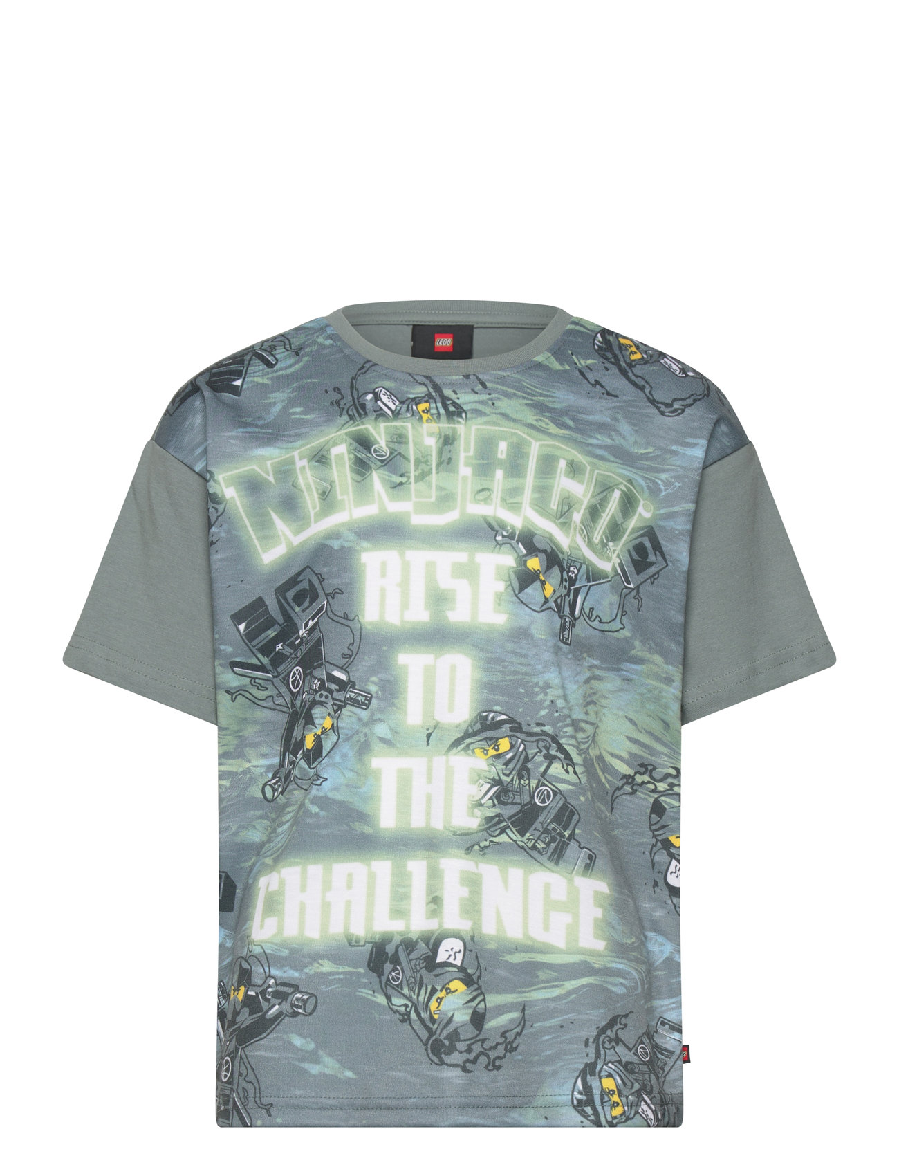 LEGO kidswear Lwtaffy 308 - T-Shirt S/S, 116, Green, Skjorter > Kortærmede Shirts, Børn