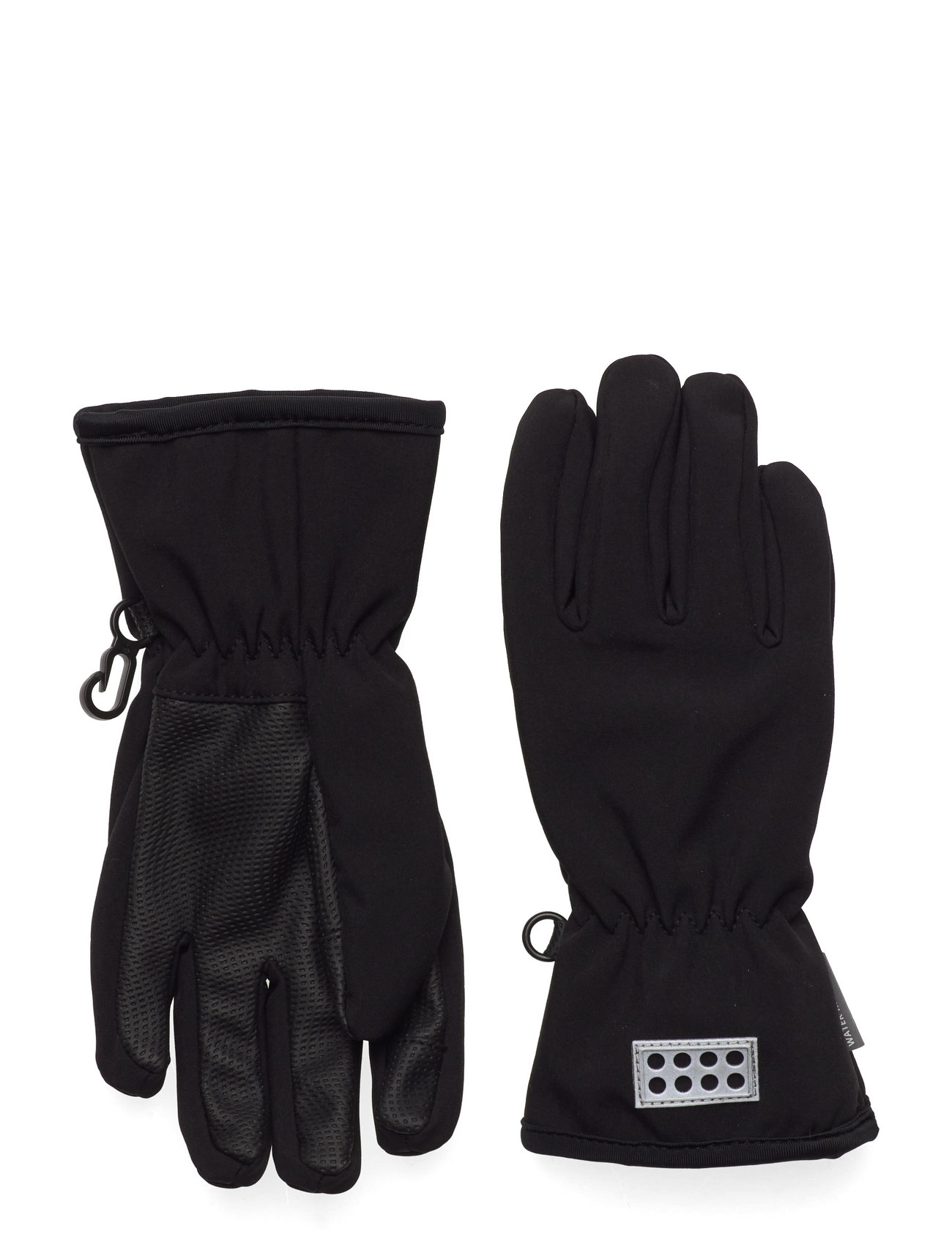 LEGO kidswear Lwatlin 705 - Softshell Glove, 92, Black, Handsker & Luffer > Handsker, Børn