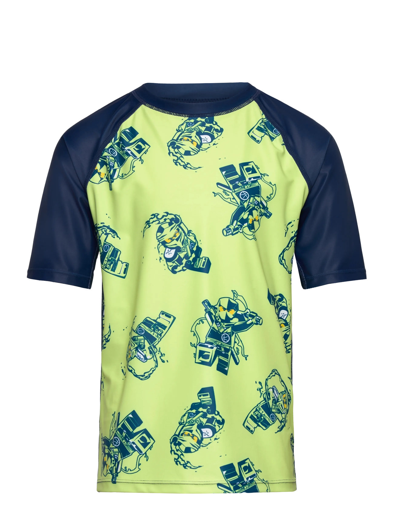 Lwagan 301 - Swim T-Shirt S/S Swimwear Swim Tops Green LEGO Kidswear