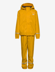 LWJORI 741 - RAIN SET - odzież przeciwdeszczowa z podszewką - yellow