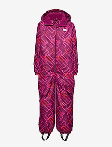 LWJORDAN 701 - SNOWSUIT - BORDEAUX
