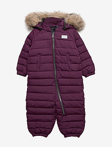 LWJULIAN 702 - SNOWSUIT - BORDEAUX