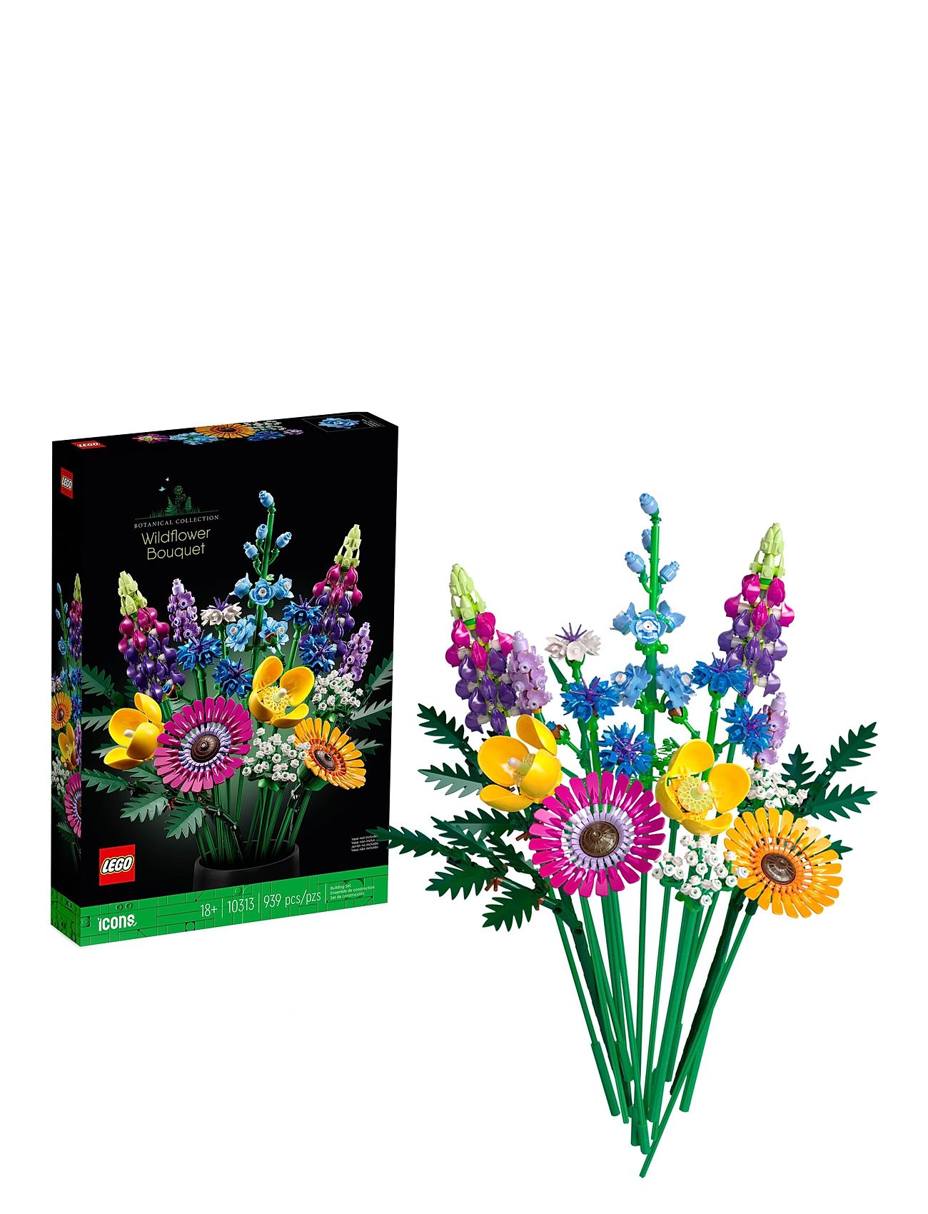 Wildflower Bouquet Flowers Set For Adults Toys Lego Toys Lego icons Multi/patterned LEGO