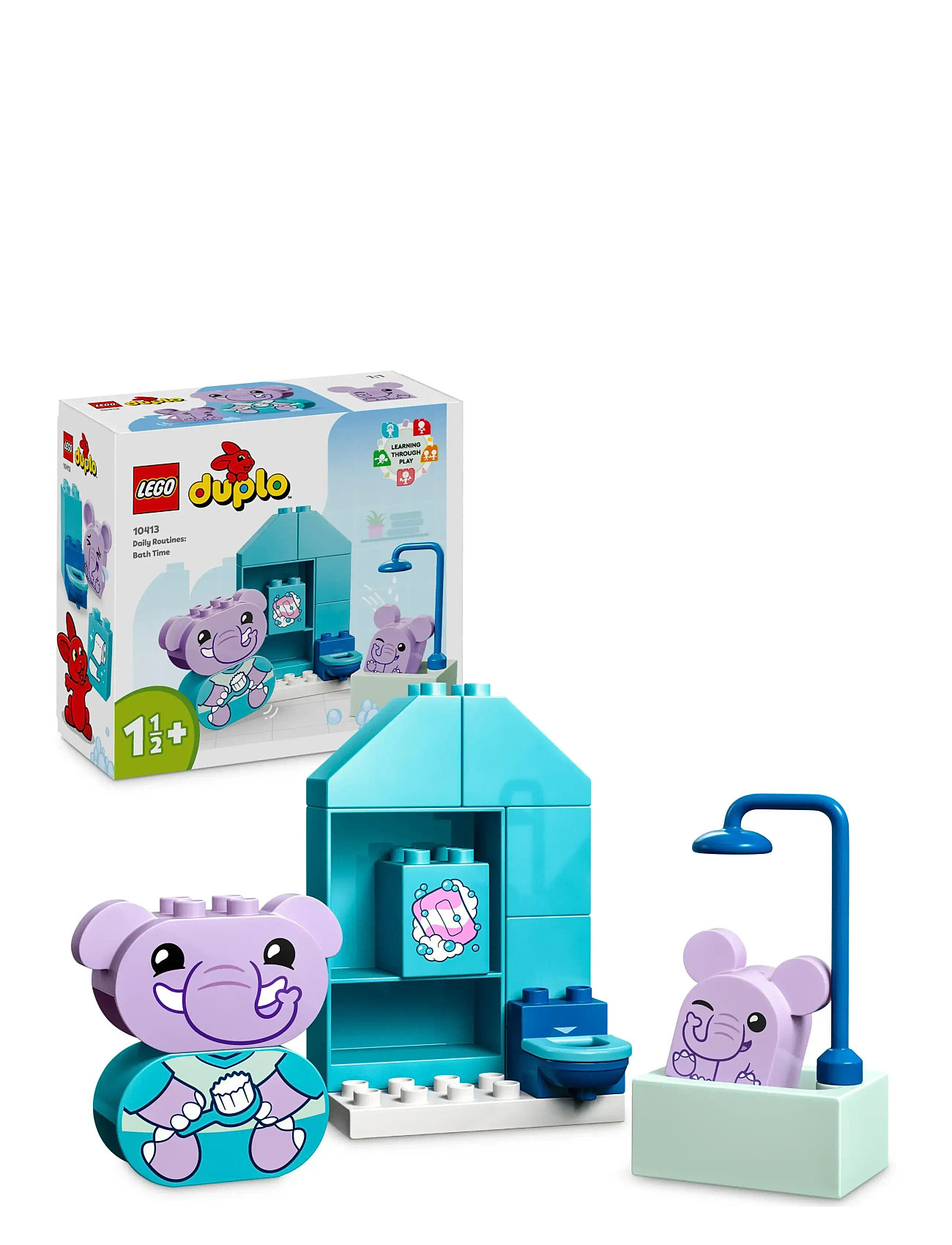 Dagligdagens Rutiner: Badetid 10413 Toys Lego Toys Lego duplo Multi/patterned LEGO
