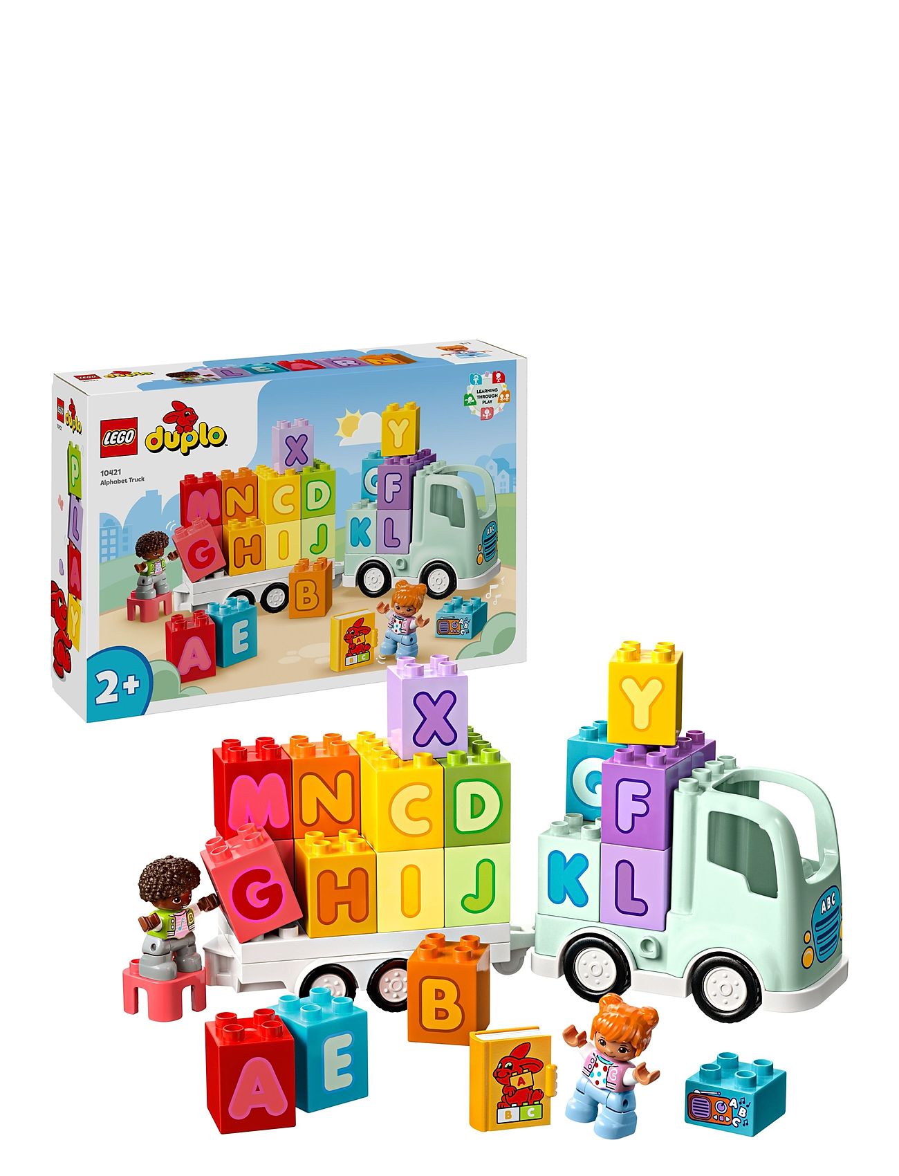 Alfabetvogn 10421 Toys Lego Toys Lego duplo Multi/patterned LEGO