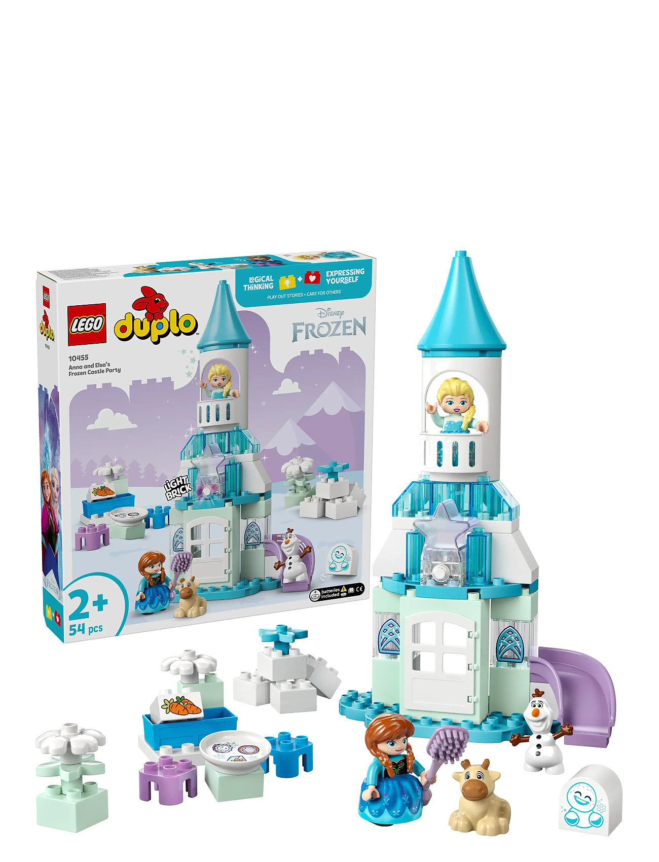 Anna Og Elsas Fest På Frost-Slottet 10455 Toys Lego Toys Lego duplo Multi/patterned LEGO