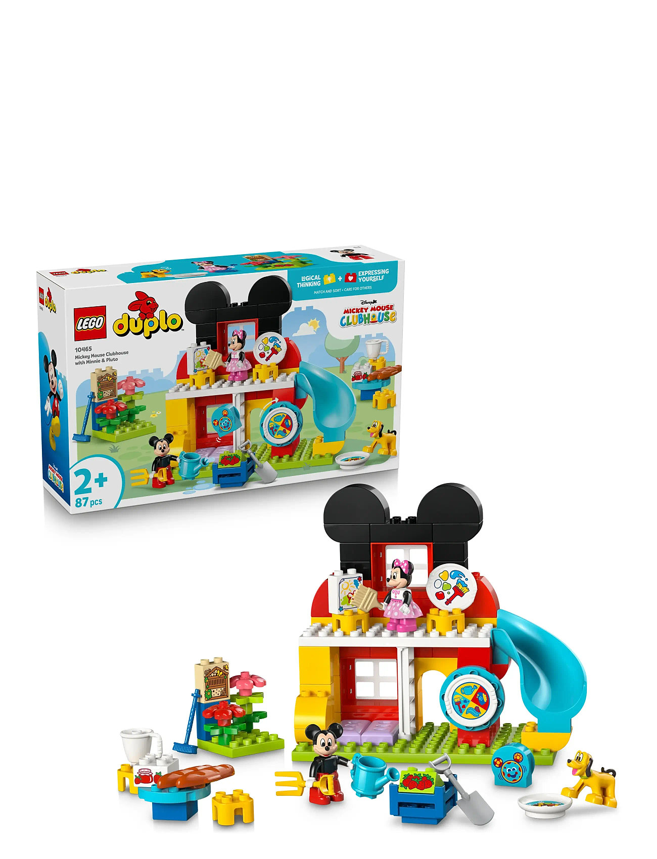 LEGO Mickeys Klubhus Med Minnie Og Pluto 10465, One Size, Multi/patterned, Lego Disney > Lego Disney Mickey Og Venner, Børn