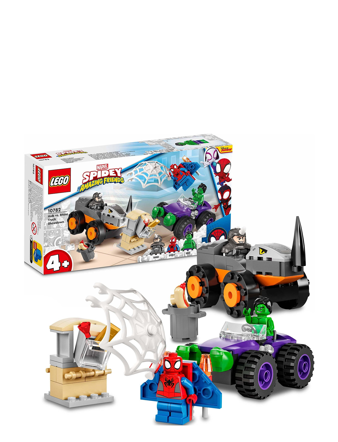 Hulk Vs Rhino Monster Truck Showdown Set Toys Lego Toys Lego Super Heroes Multi/patterned LEGO