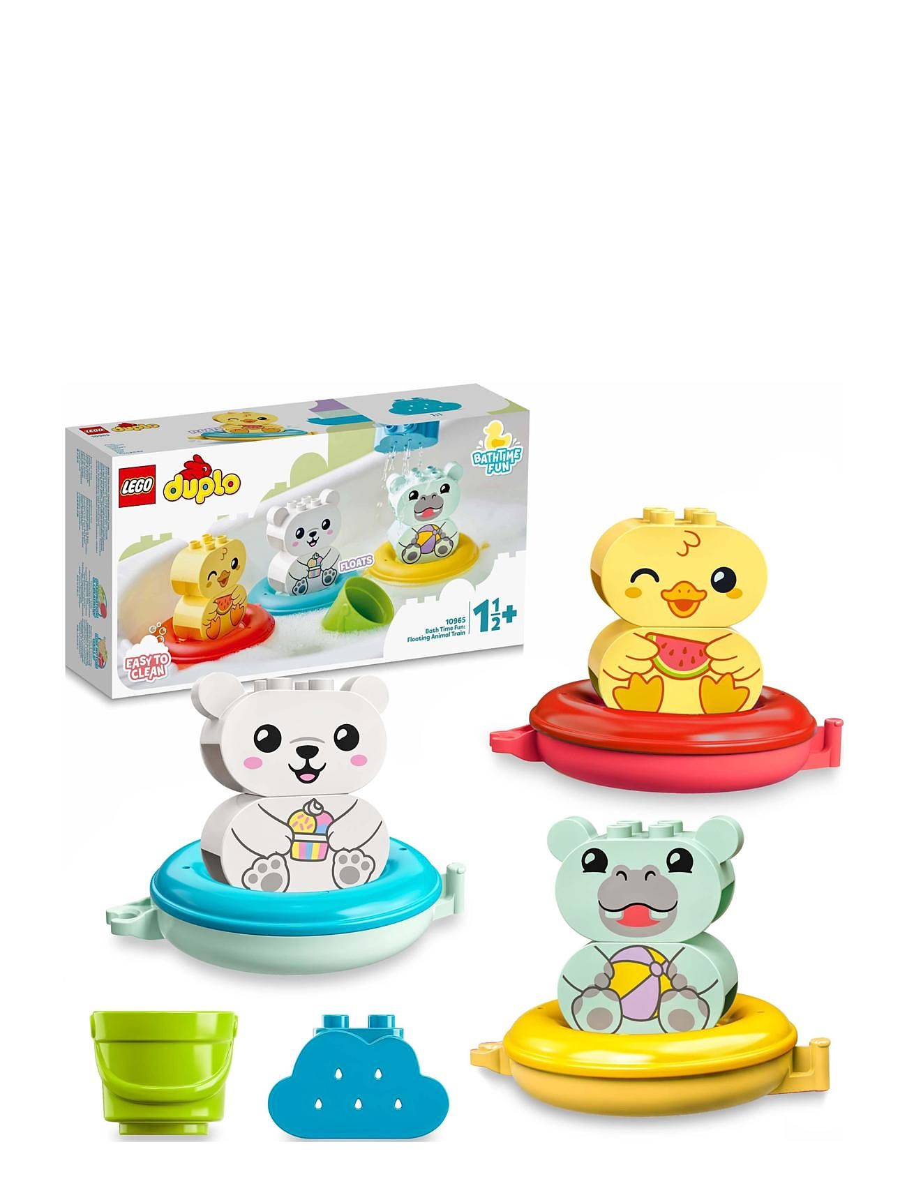 Duplo Bath Time Fun: Floating Animal Train Baby Toy Toys Lego Toys Lego duplo Multi/patterned LEGO
