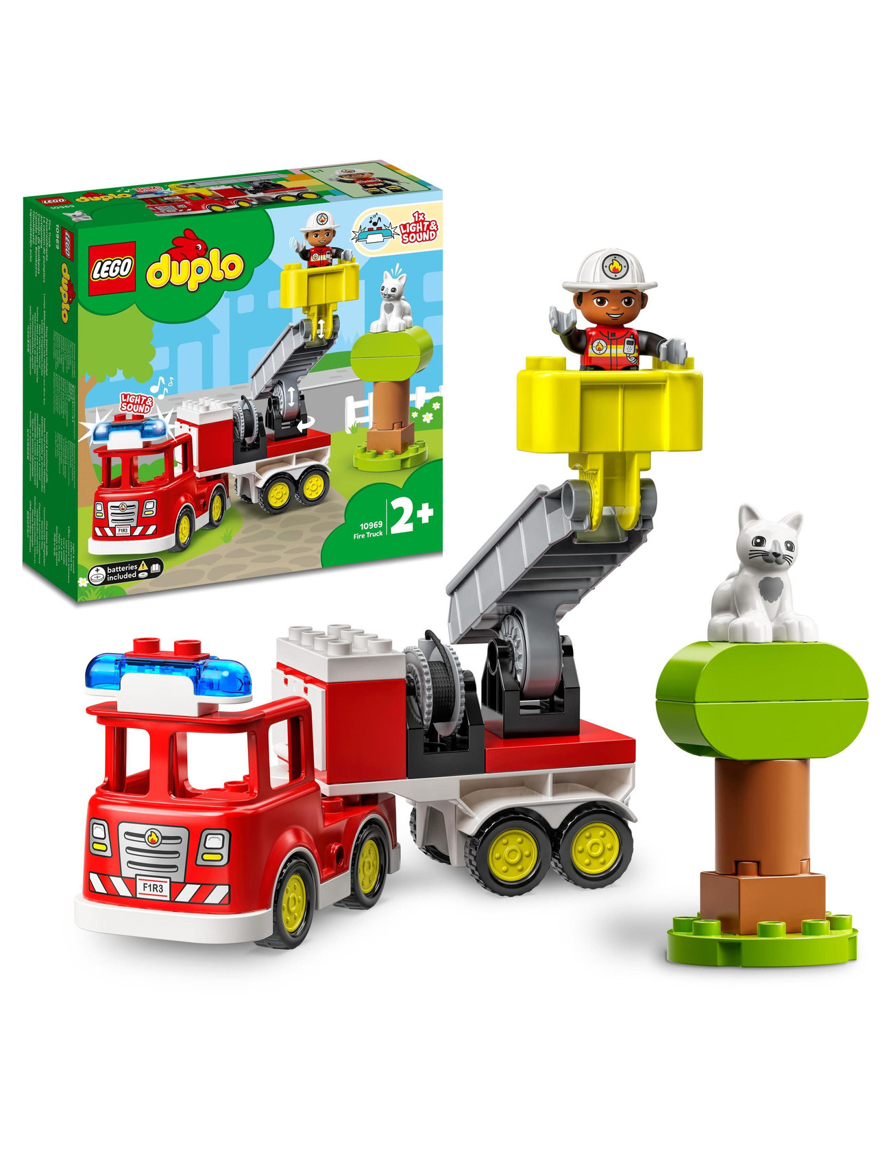Town Fire Engine Toy For 2 Year Olds Toys Lego Toys Lego duplo Multi/patterned LEGO