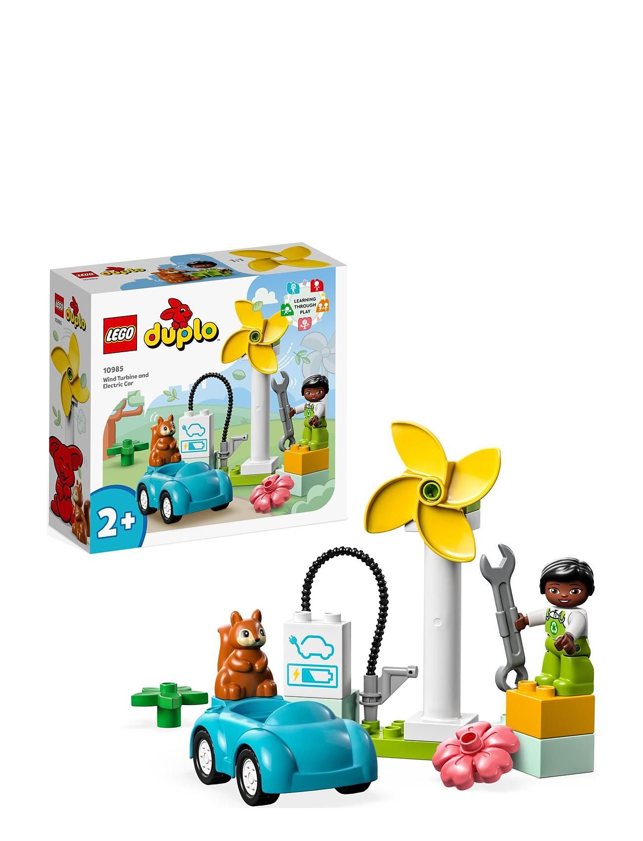 Wind Turbine And Electric Car Toddler Toy Toys Lego Toys Lego duplo Multi/patterned LEGO