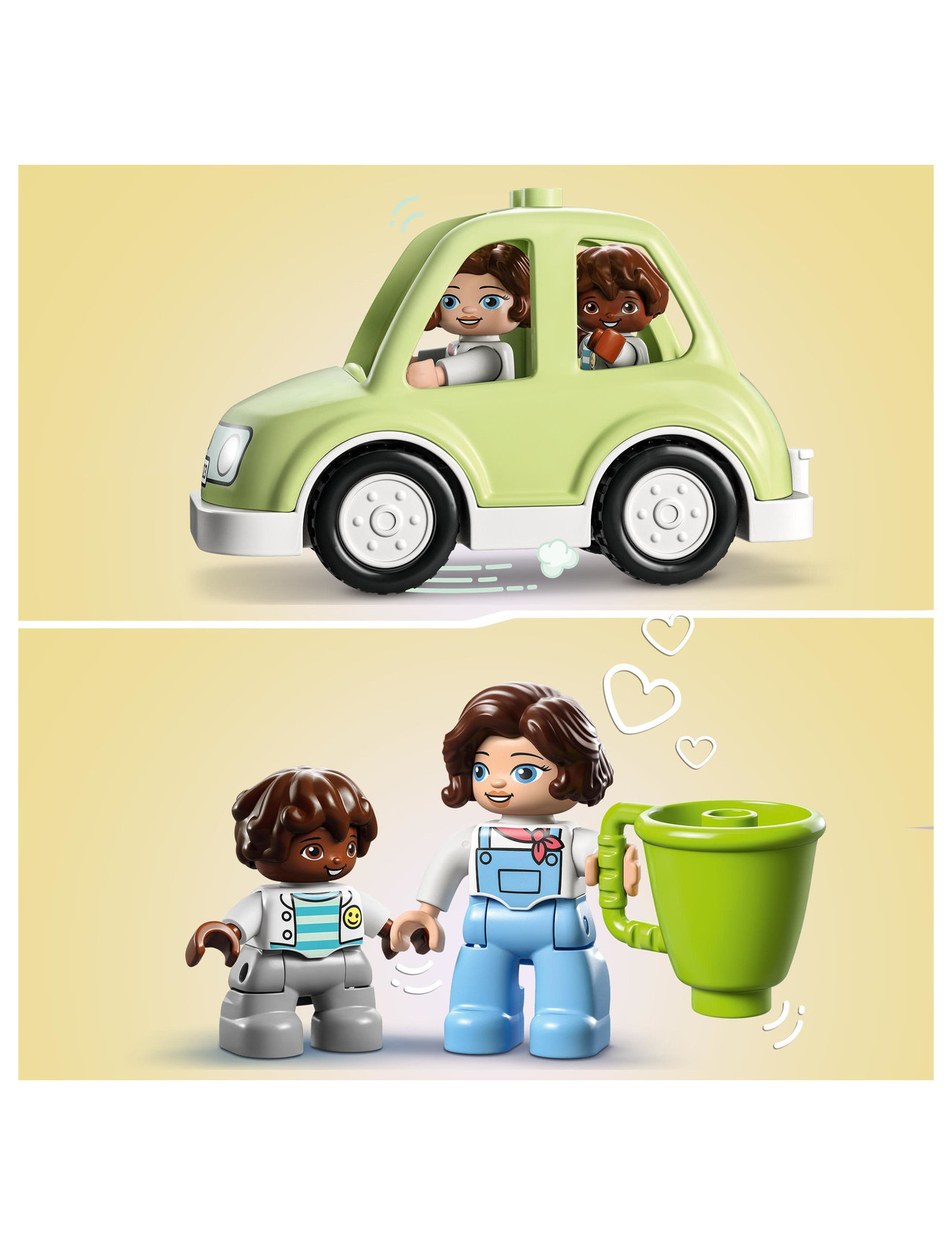 Arkæologi Presenter bladre LEGO Town Family House On Wheels Toy With Car - LEGO® legetøj - Boozt.com