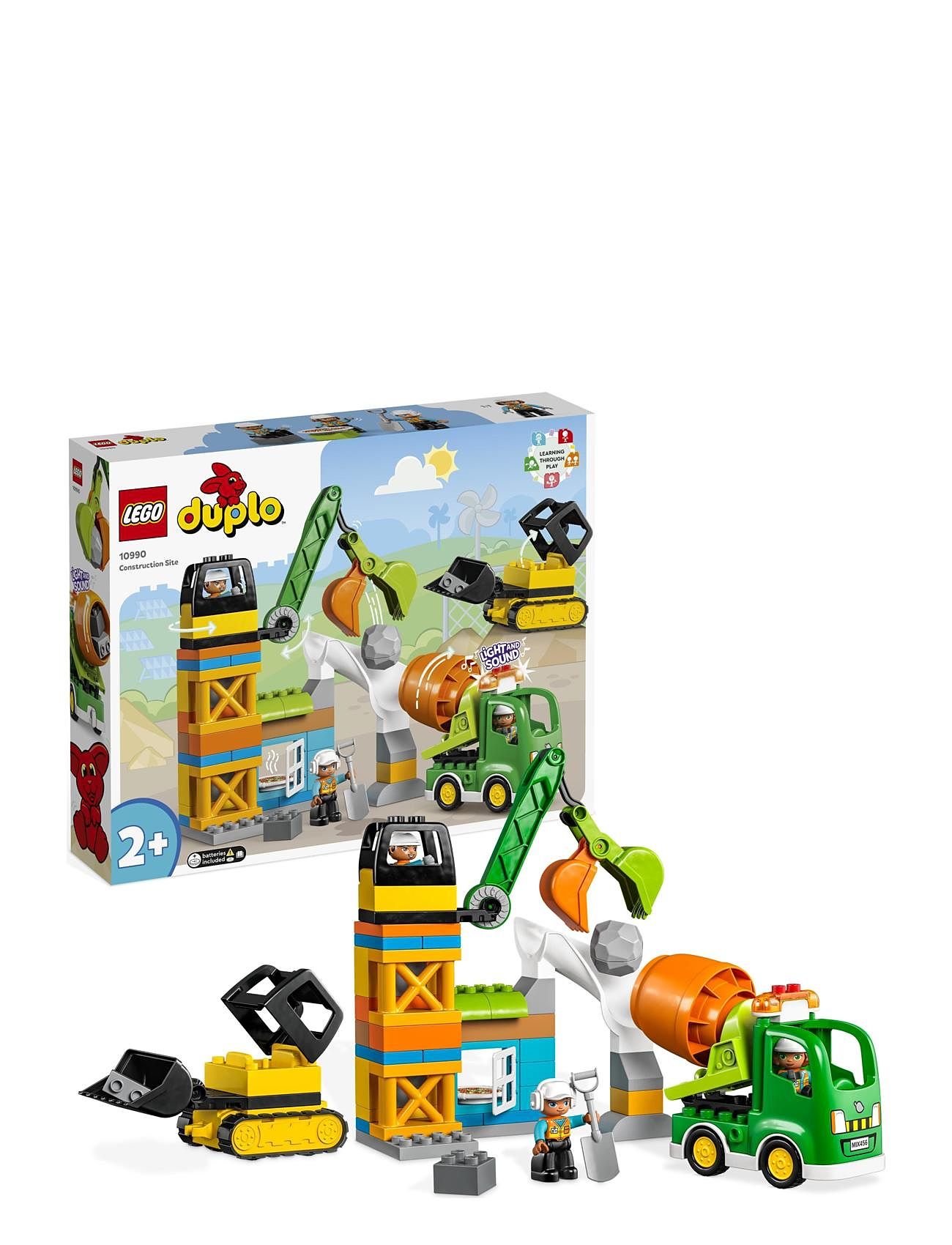 Town Construction Site Set With Toy Crane Toys Lego Toys Lego duplo Multi/patterned LEGO