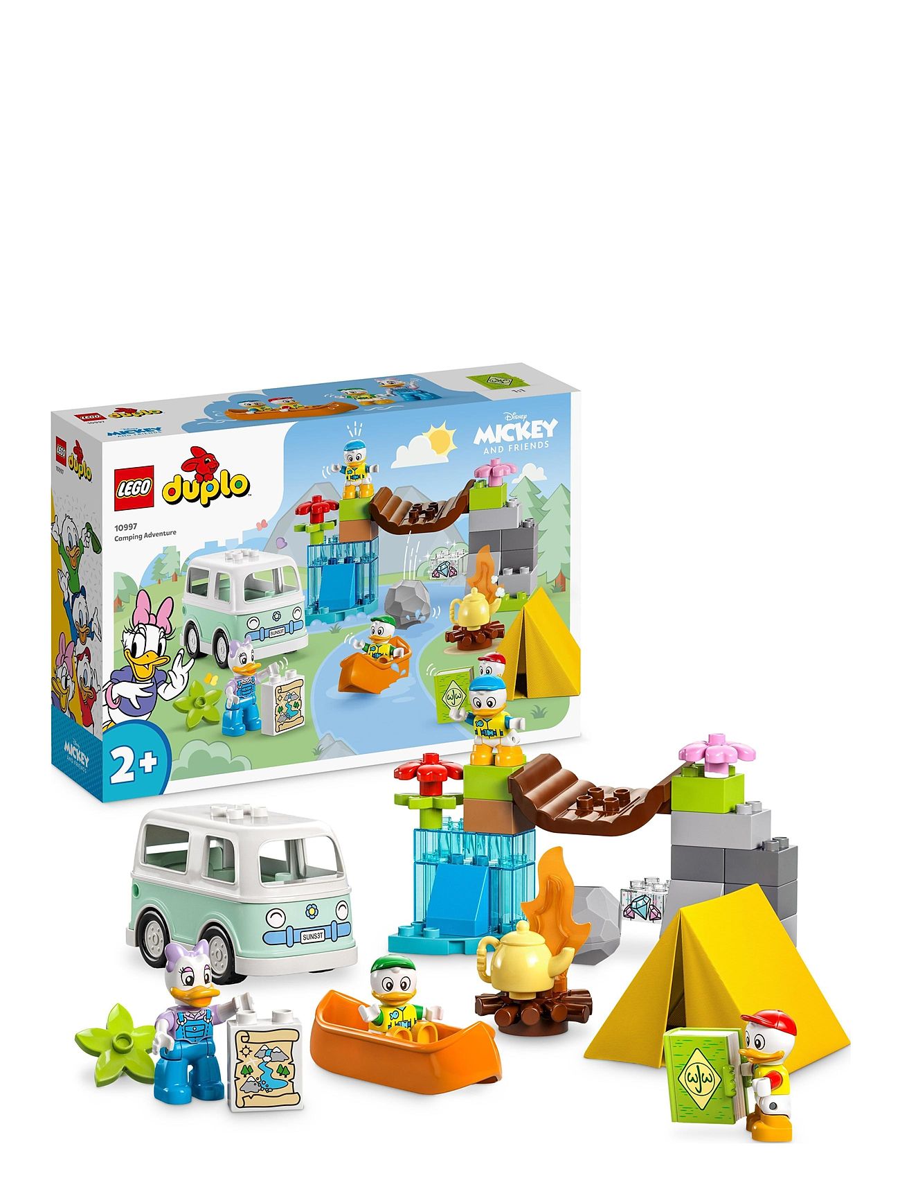 Disney Mickey And Friends Camping Adventure Toys Lego Toys Lego duplo Multi/patterned LEGO