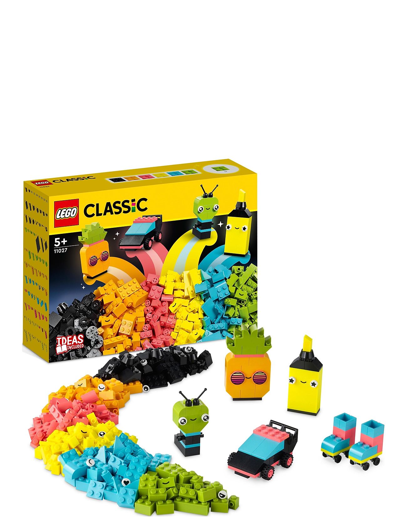 Creative Neon Fun Creative Brick Box Set Toys Lego Toys Lego classic Multi/patterned LEGO