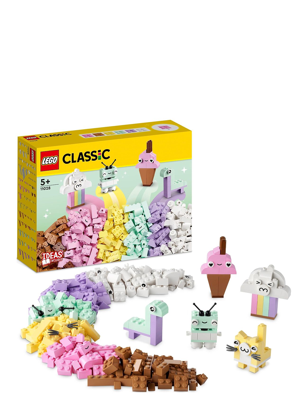 Creative Pastel Fun Building Bricks Toy Toys Lego Toys Lego classic Multi/patterned LEGO