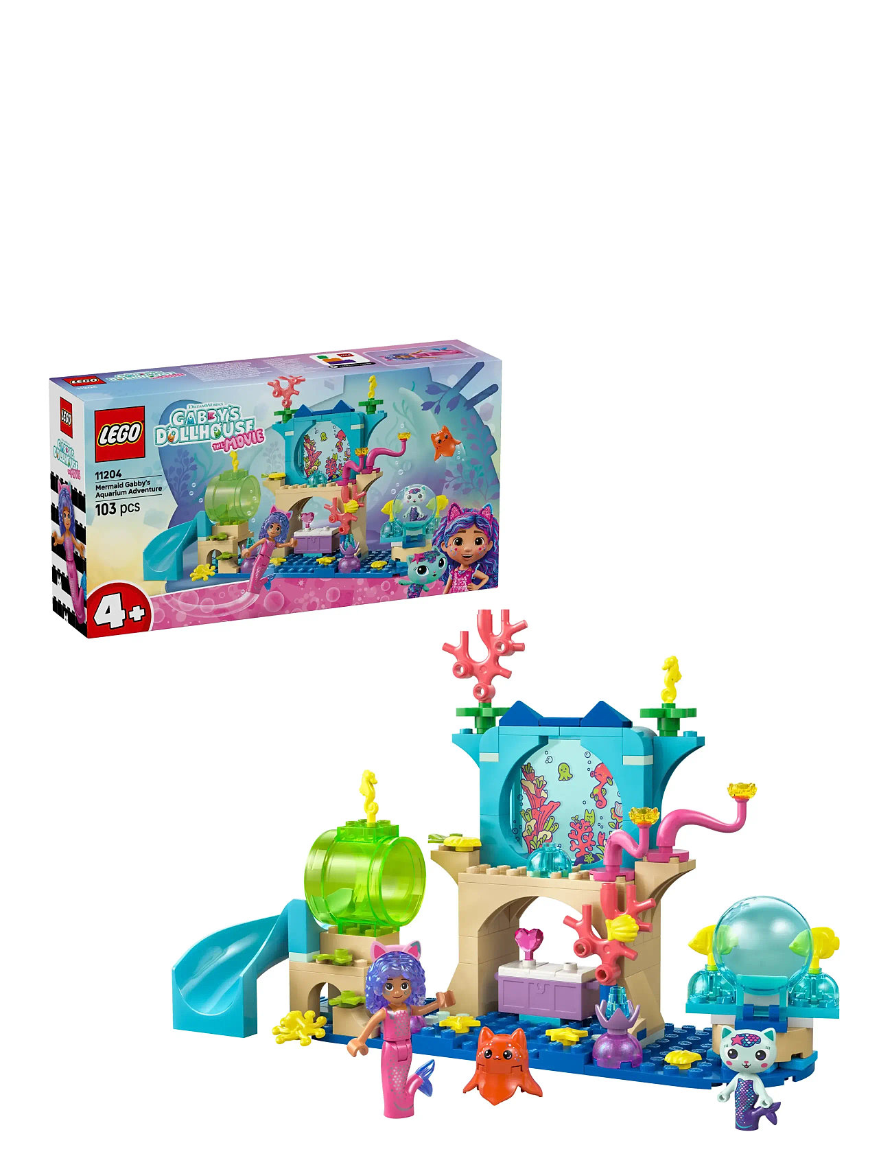 LEGO Mermaid Gabby's Aquarium Adventure Patterned - One Size - Kinder
