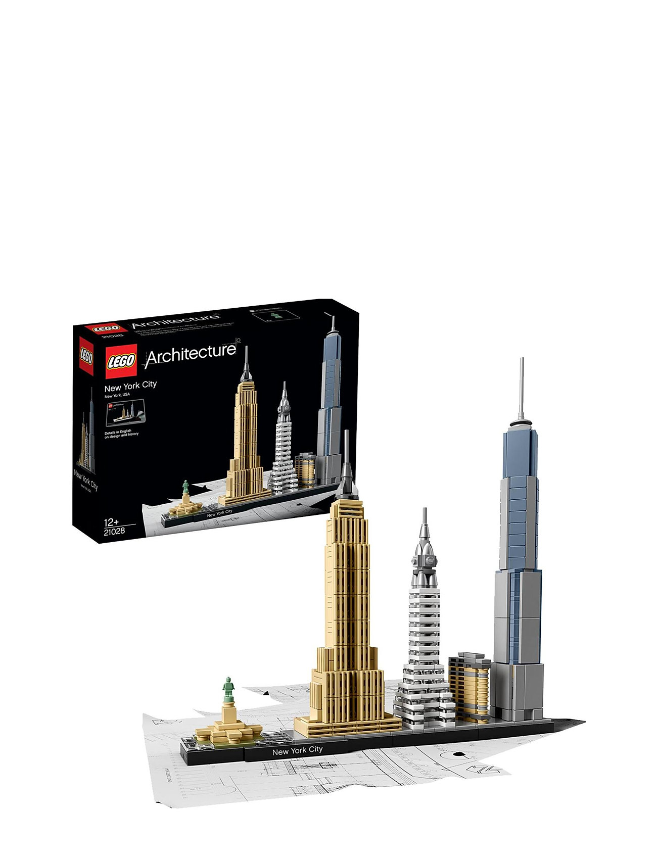 New York City Skyline Building Set Toys Lego Toys Lego Architecture Multi/patterned LEGO
