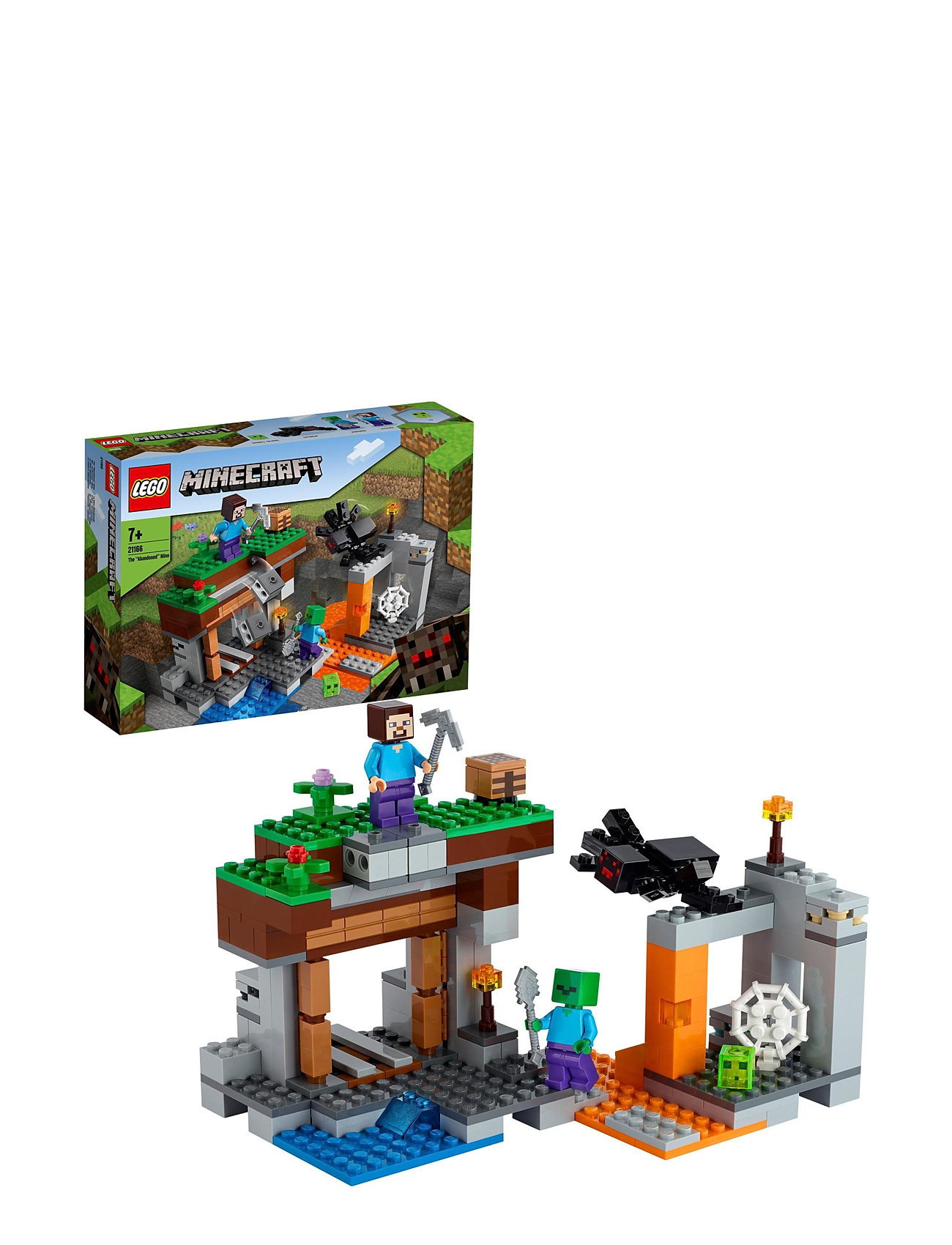 The Aband D Mine Set With Figures Toys Lego Toys Lego Minecraft Multi/patterned LEGO