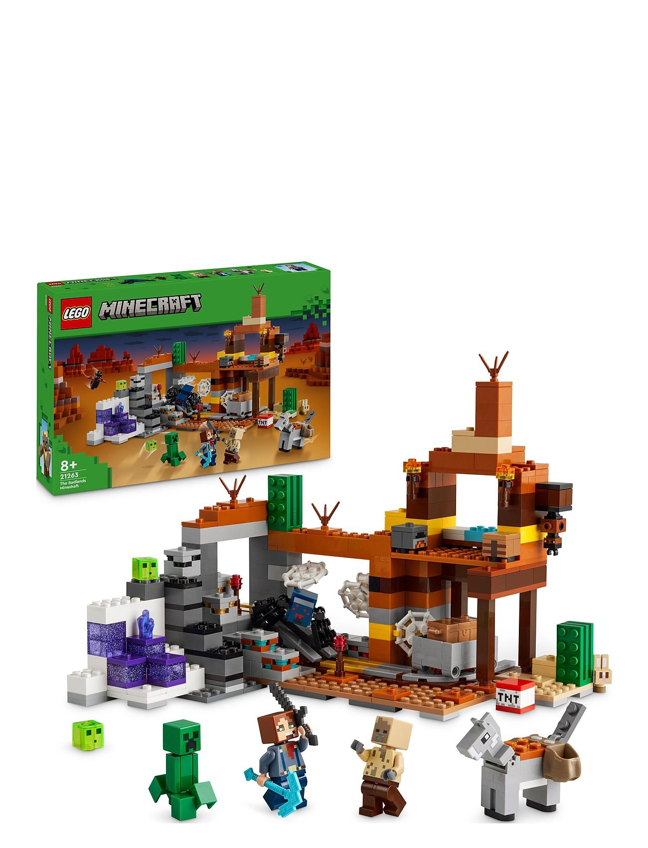 Badlands-Mineskakten Toys Lego Toys Lego Minecraft Multi/patterned LEGO