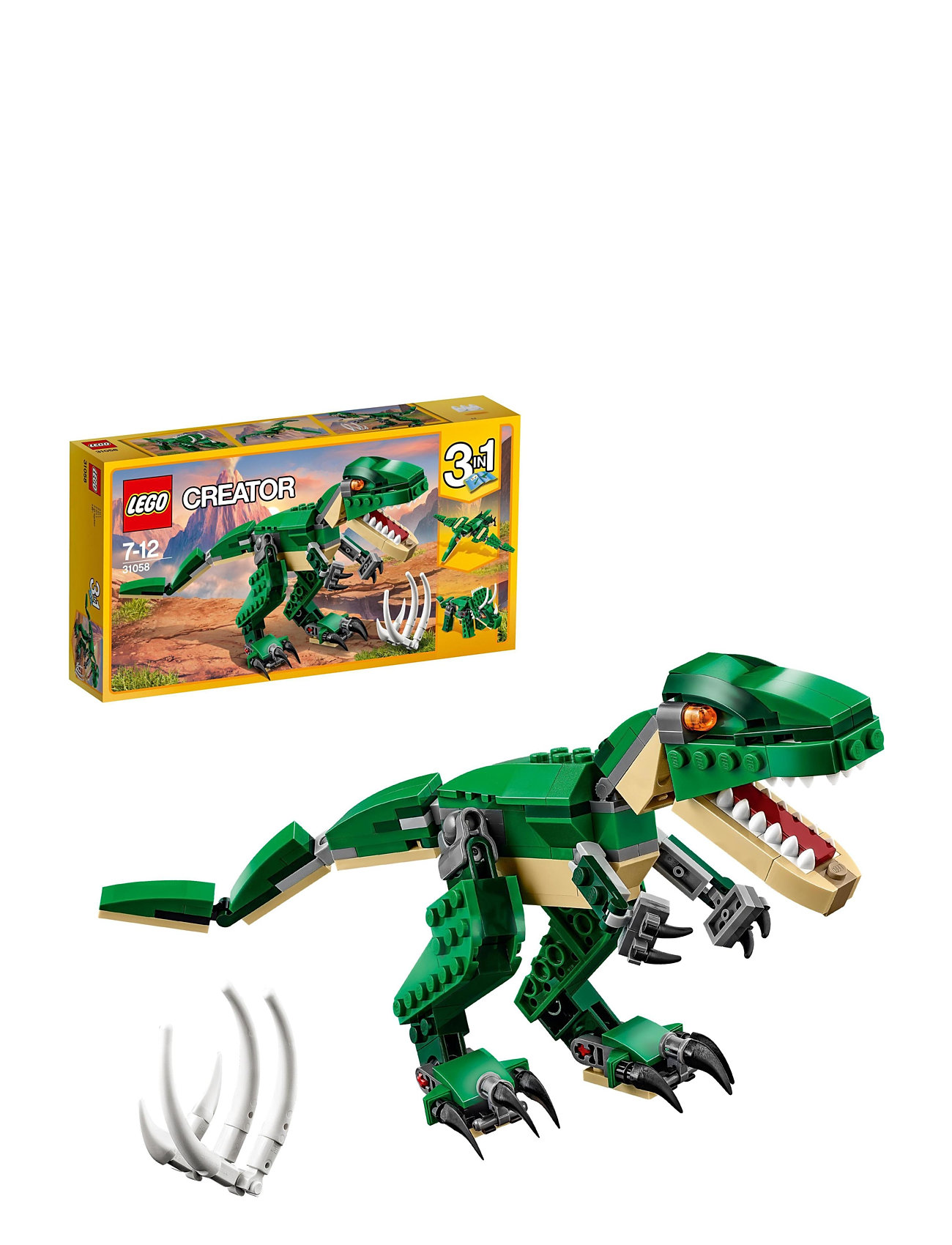 3In1 Mighty Dinosaurs Model Building Set Toys Lego Toys Lego creator Multi/patterned LEGO