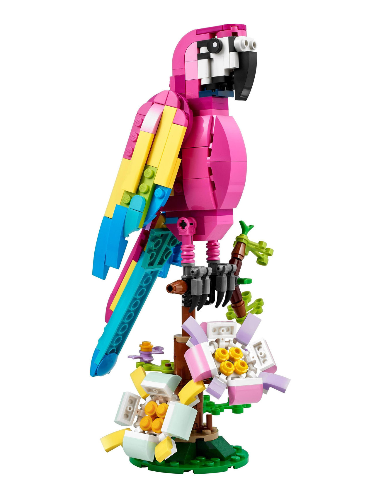 3In1 Exotic Pink Parrot Animal Toy Set Toys Lego Toys Lego creator Multi/patterned LEGO