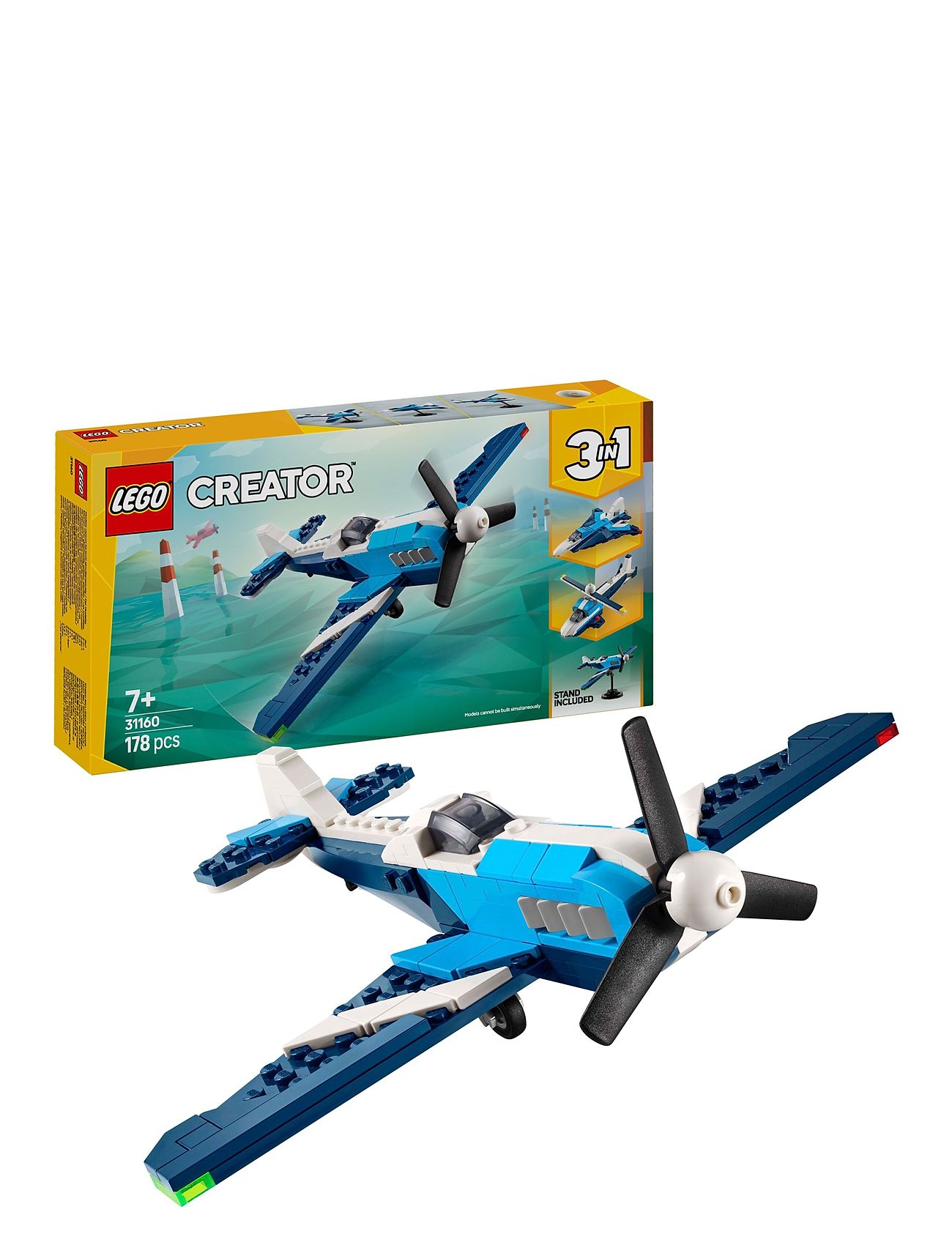 Luftfartøjer: Racerfly 31160 Toys Lego Toys Lego creator Multi/patterned LEGO