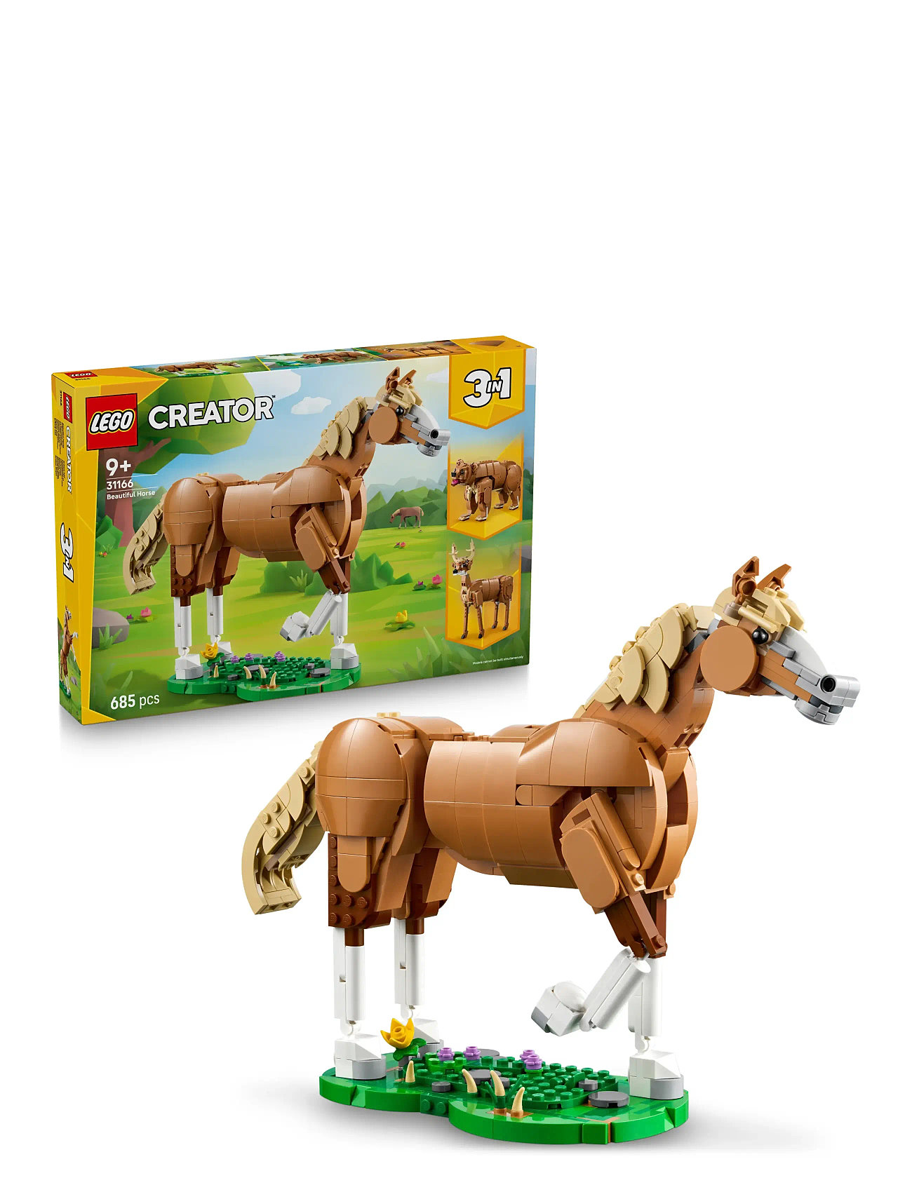 LEGO Smuk Hest 31166, One Size, Multi/patterned, Lego Legetøj > Lego creator, Børn
