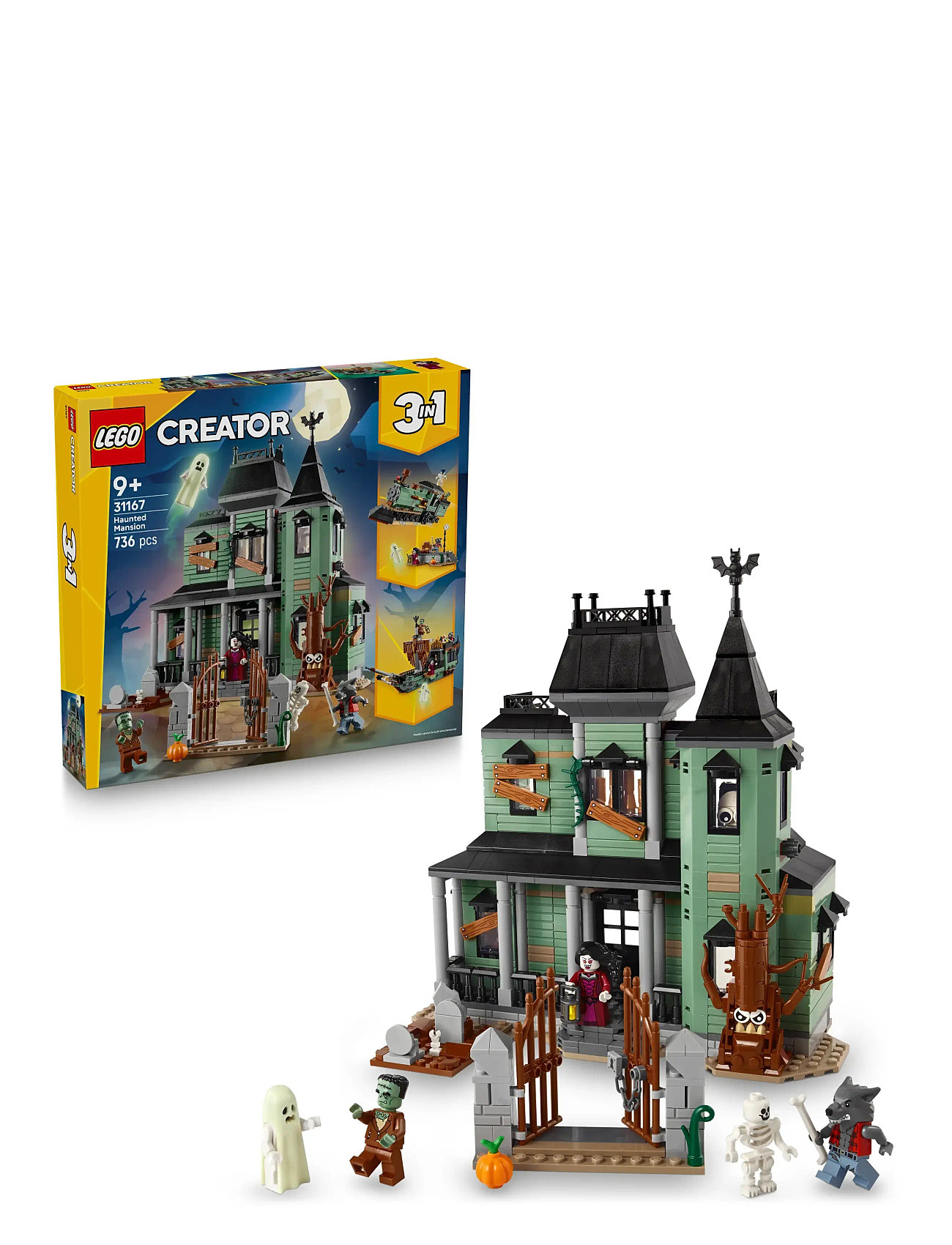 LEGO Hjemsøgt Palæ 31167, One Size, Multi/patterned, Lego Legetøj > Lego creator, Børn