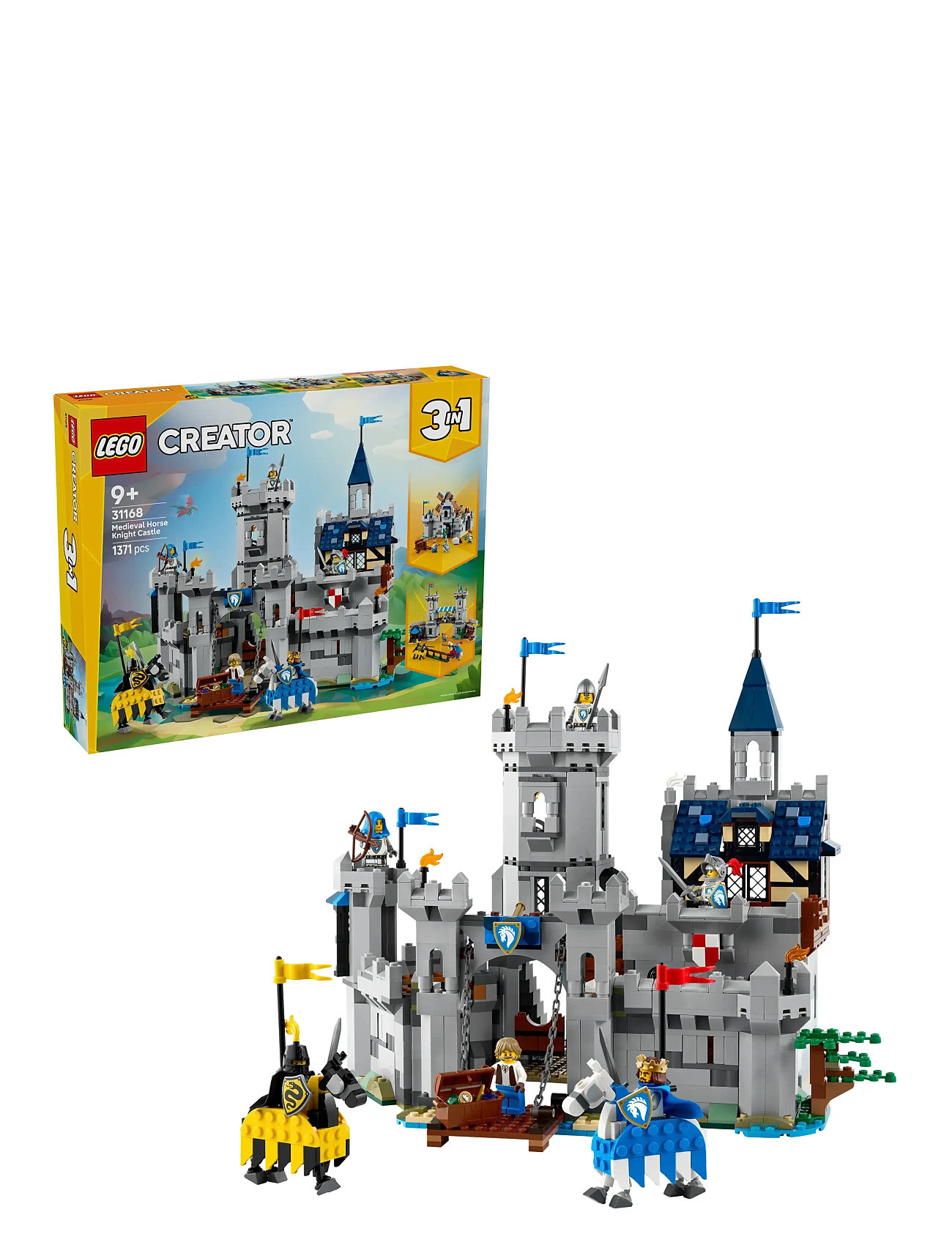 LEGO Hesteriddernes Middelalderborg 31168, One Size, Multi/patterned, Lego Legetøj > Lego creator, Børn