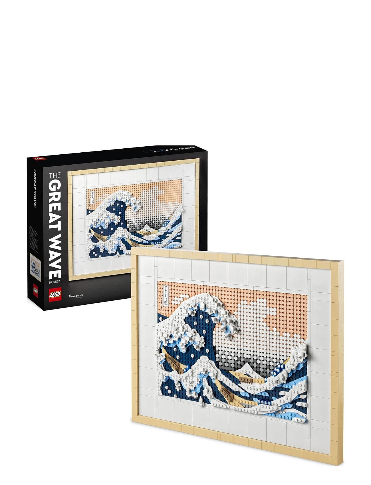 Hokusai – Den Store Bølge Patterned LEGO