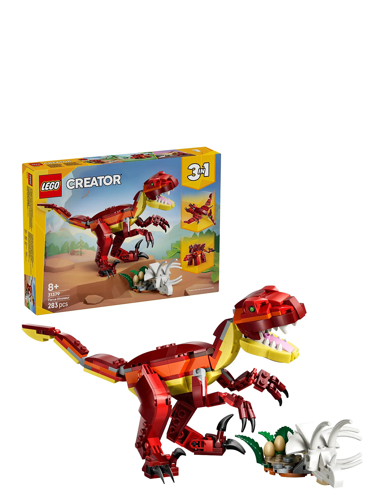 LEGO Farlig Dinosaur 31379, One Size, Red, Lego Legetøj > Lego creator, Børn