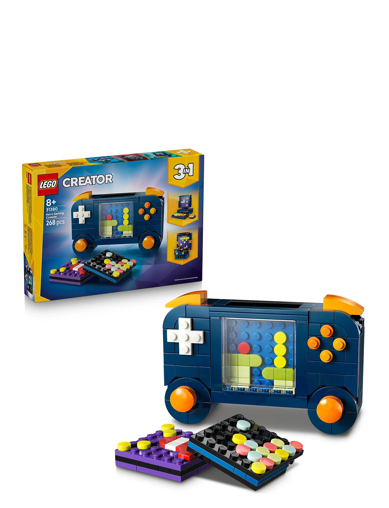 LEGO Retro-Spillekonsol 31380, One Size, Blue, Lego Legetøj > Lego creator, Børn