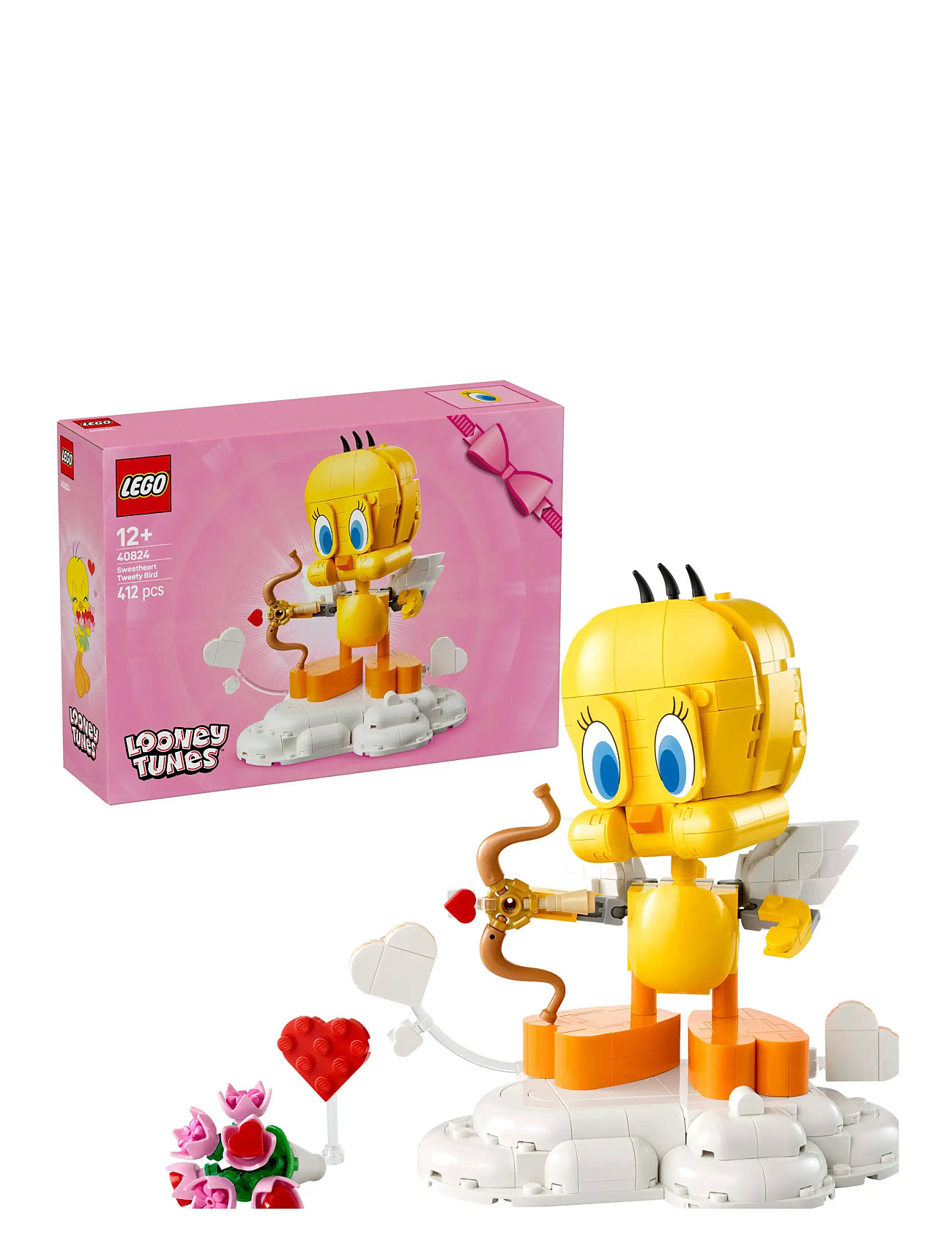 LEGO Kærligheds-Piphans 40824, One Size, Yellow, Lego Legetøj > Lego icons, Børn