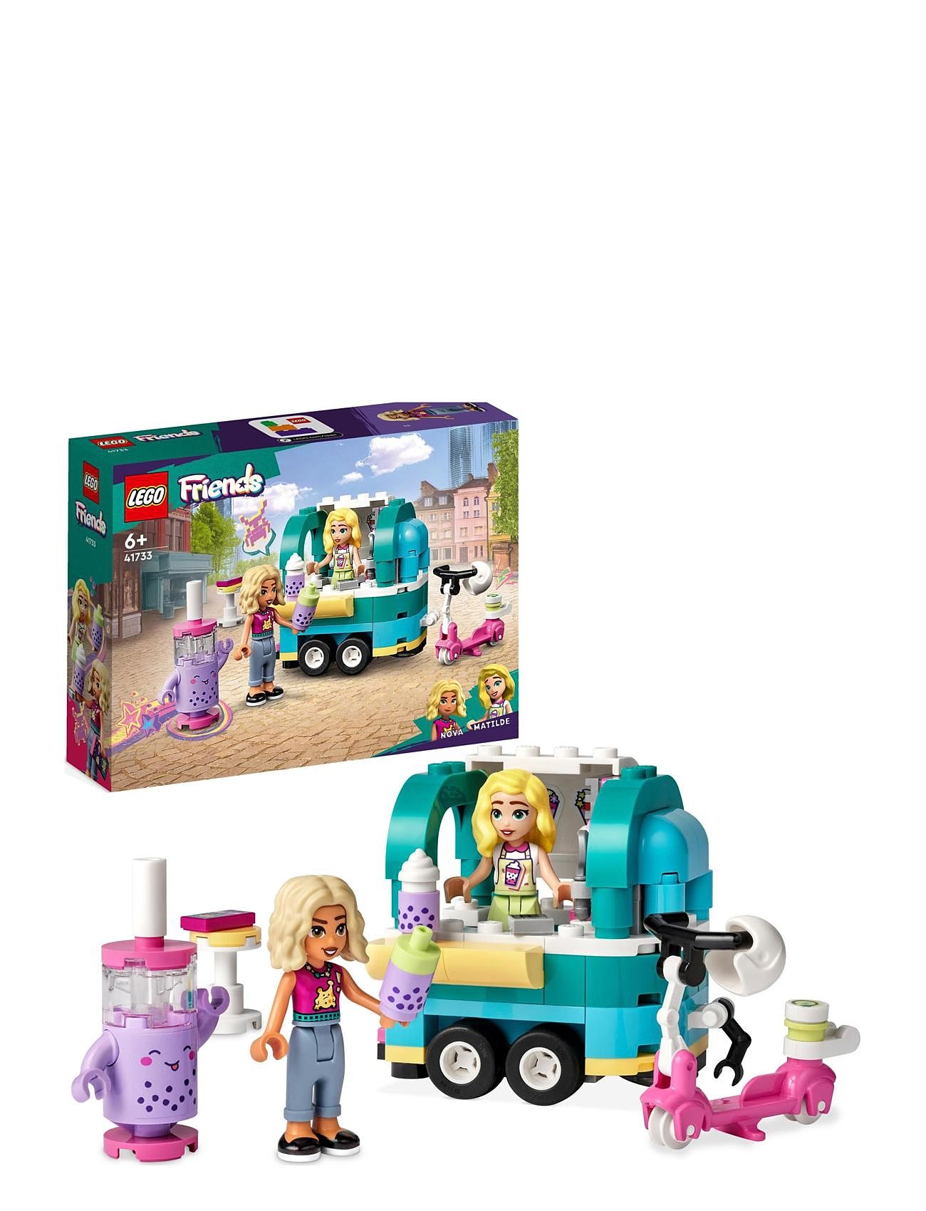 Mobile Bubble Tea Shop With Toy Scooter Toys Lego Toys Lego friends Multi/patterned LEGO