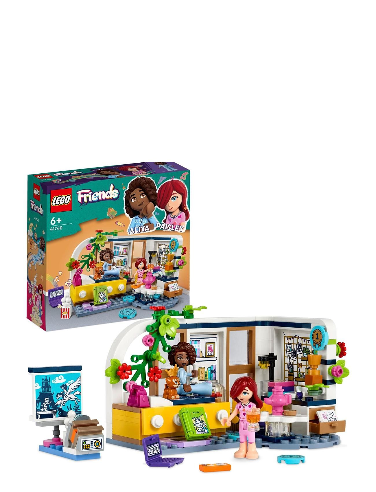 LEGO "Aliya's Room Mini-Doll Sleepover Toy Toys Lego friends Multi/patterned LEGO"