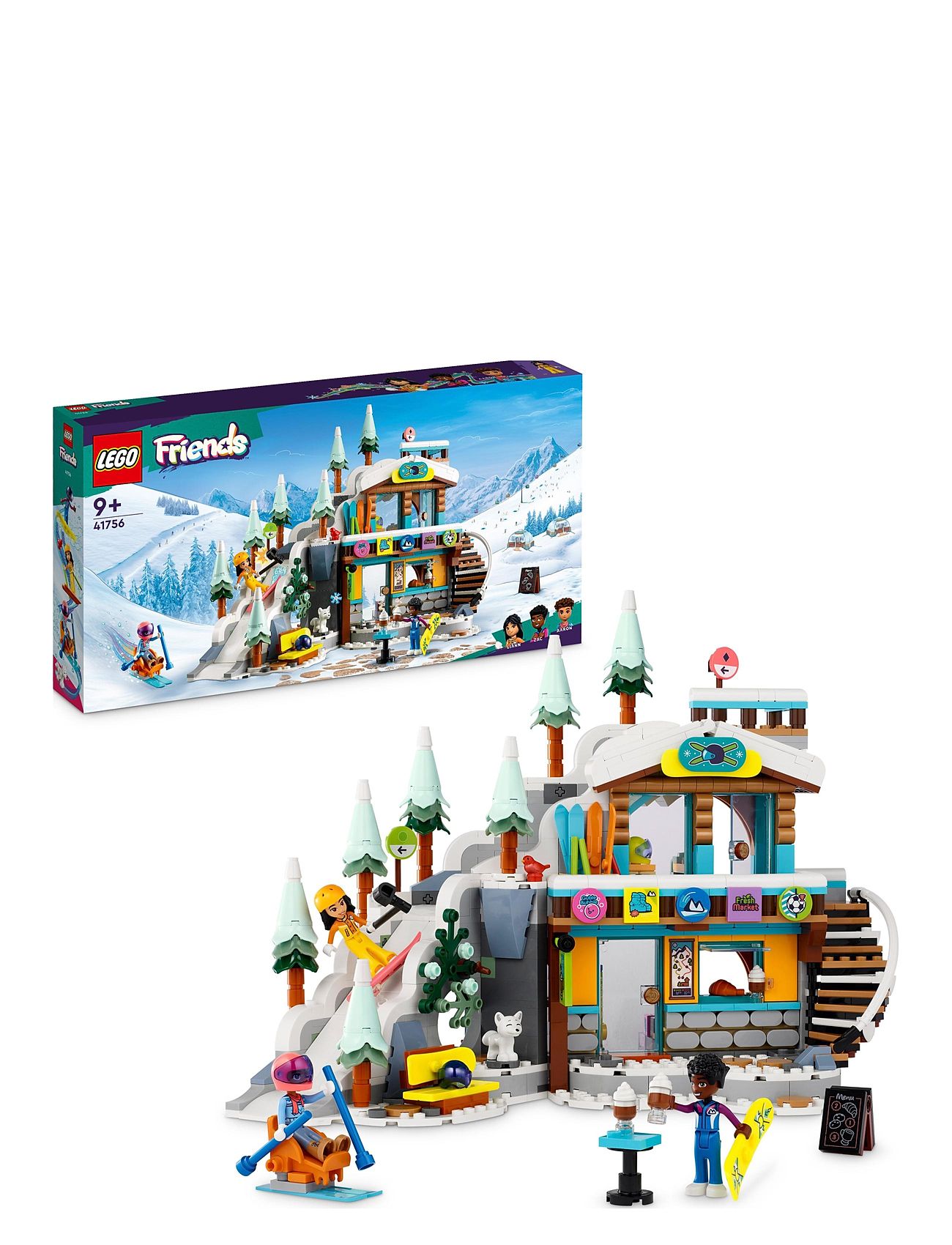 Holiday Ski Slope And Café Winter Set Toys Lego Toys Lego friends Multi/patterned LEGO
