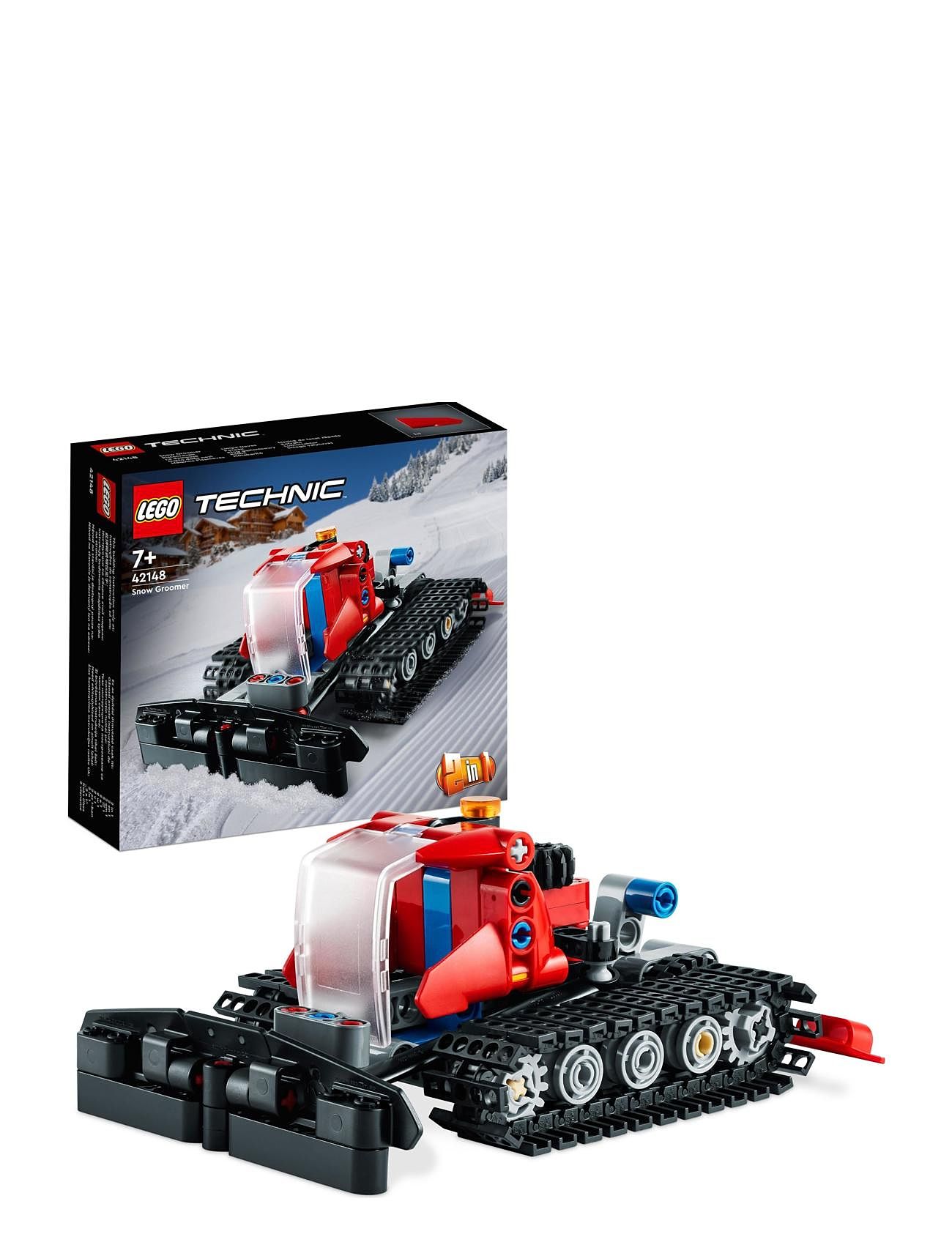Snow Groomer 2In1 Vehicle Snowmobile Set Toys Lego Toys Lego® Technic Multi/patterned LEGO