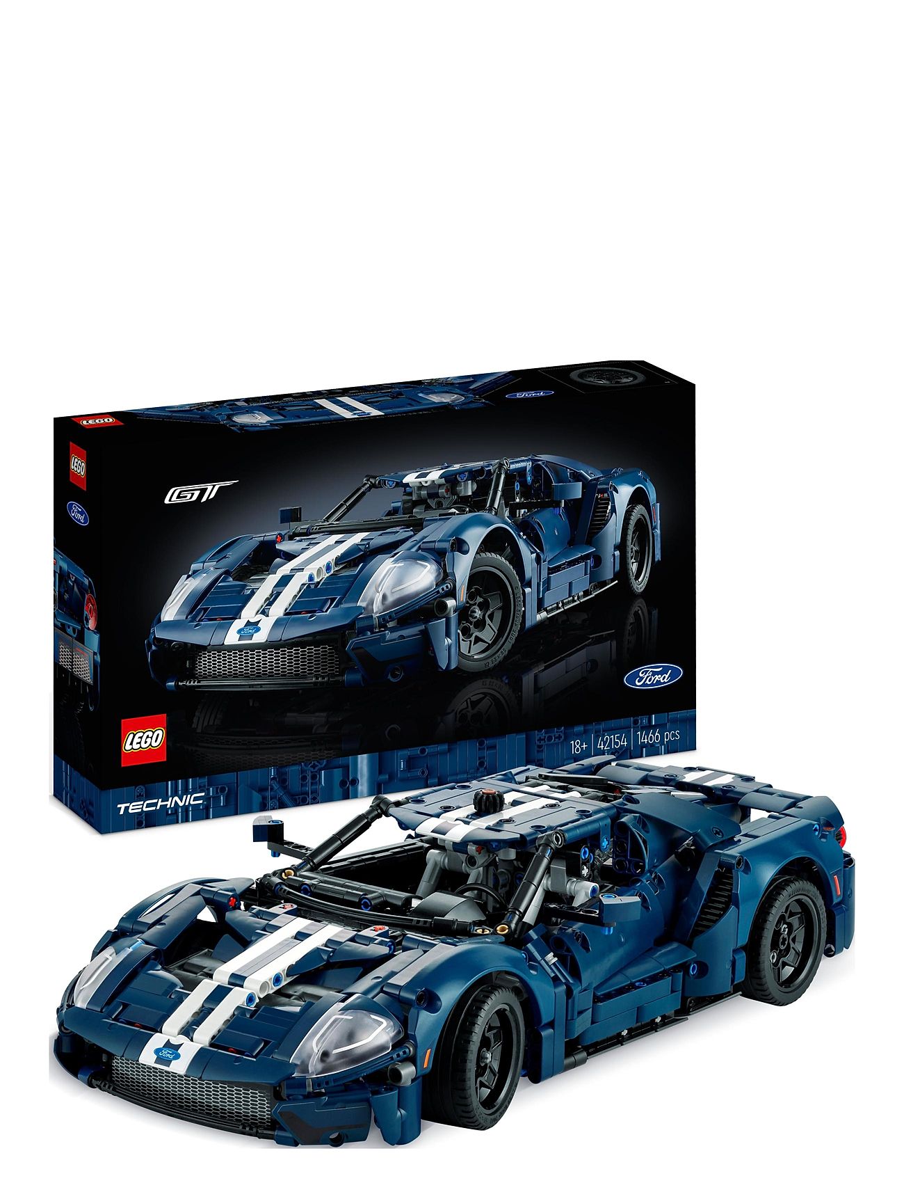 2022 Ford Gt Car Model Set For Adults Toys Lego Toys Lego® Technic Multi/patterned LEGO